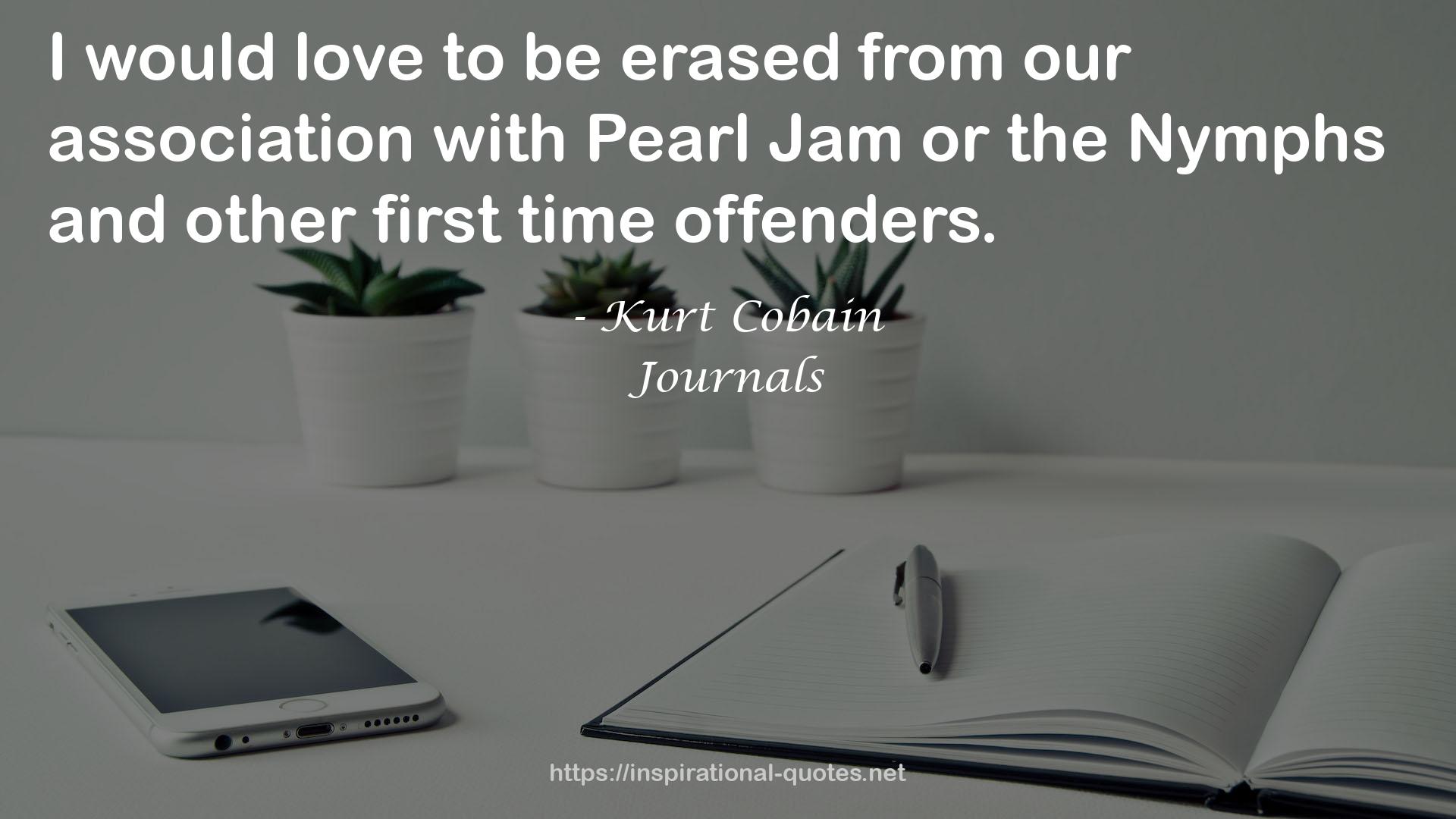 Pearl Jam  QUOTES