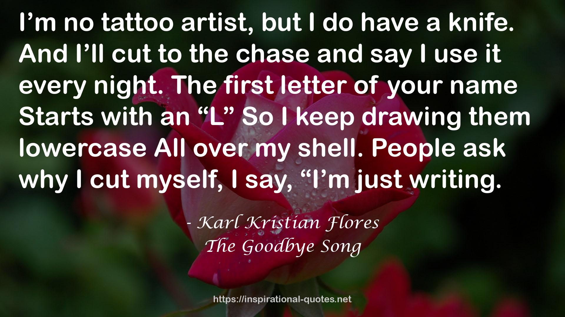 The Goodbye Song QUOTES