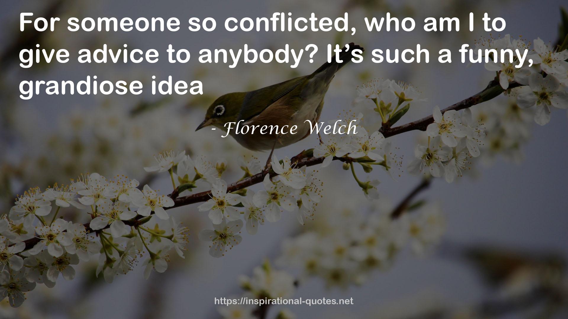 Florence Welch QUOTES