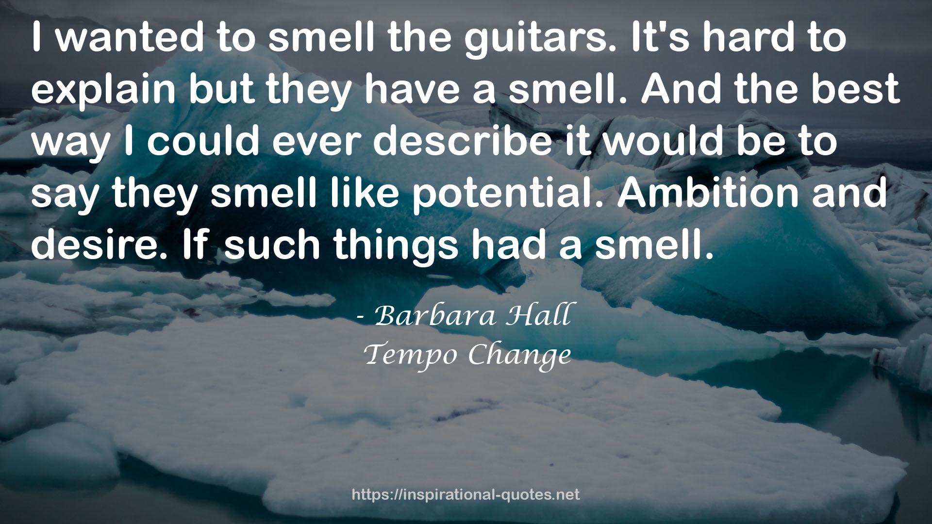 Barbara Hall QUOTES