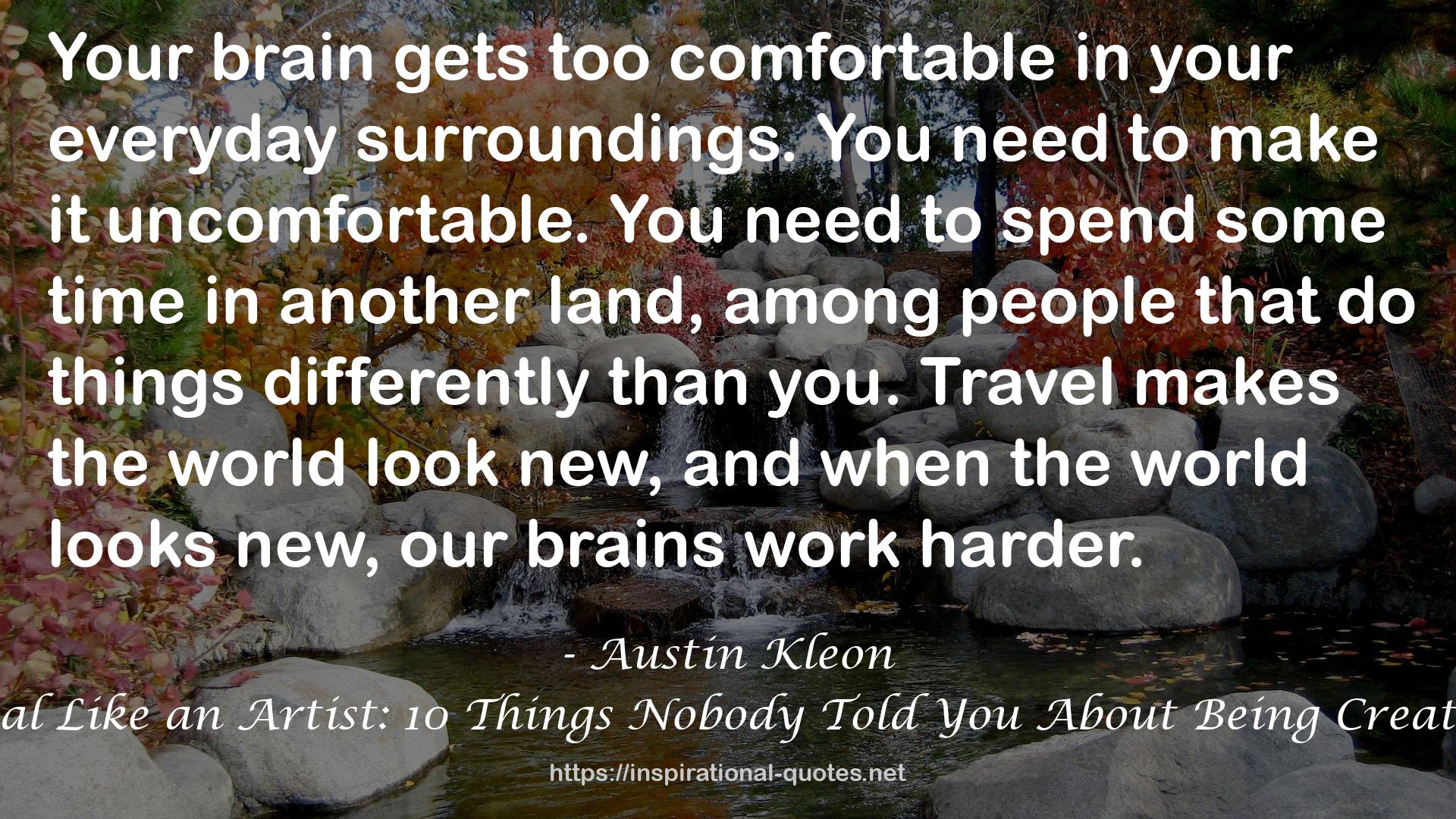 Austin Kleon QUOTES