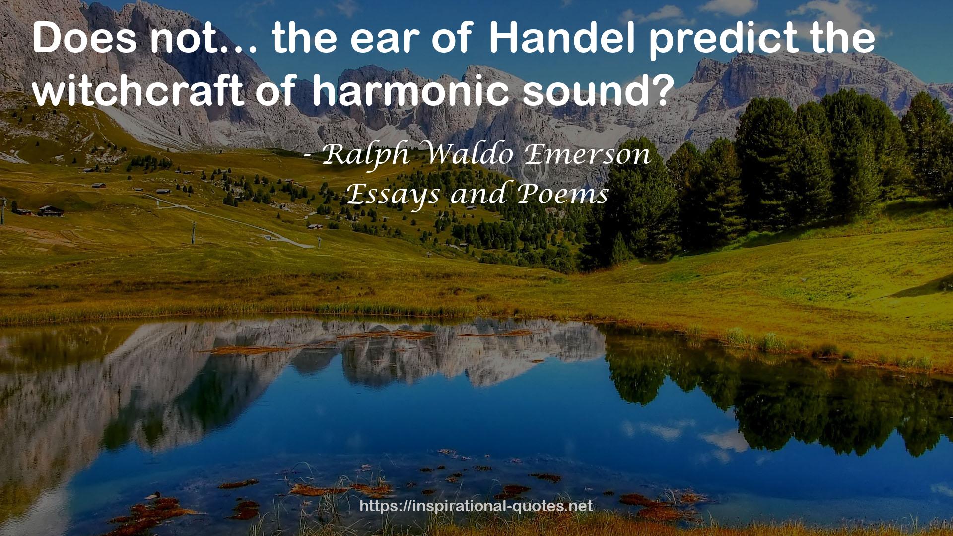 Handel  QUOTES