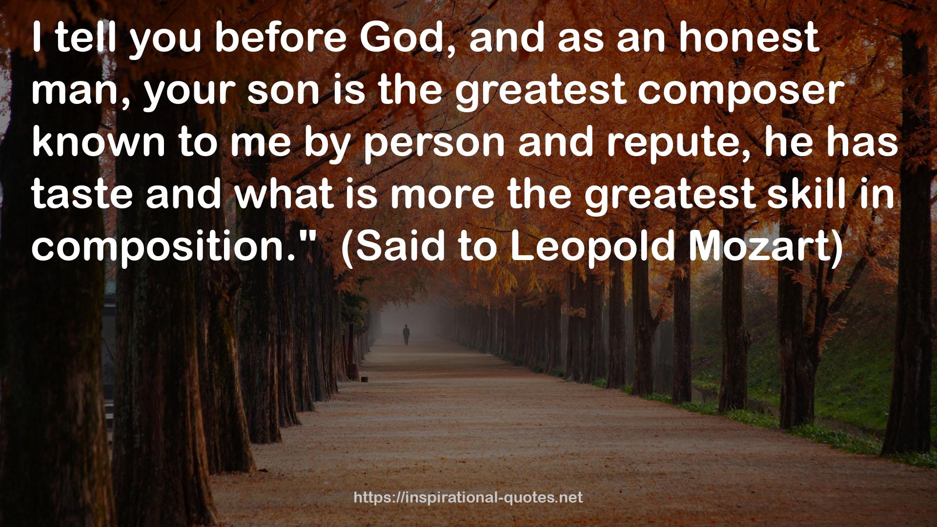 Leopold  QUOTES