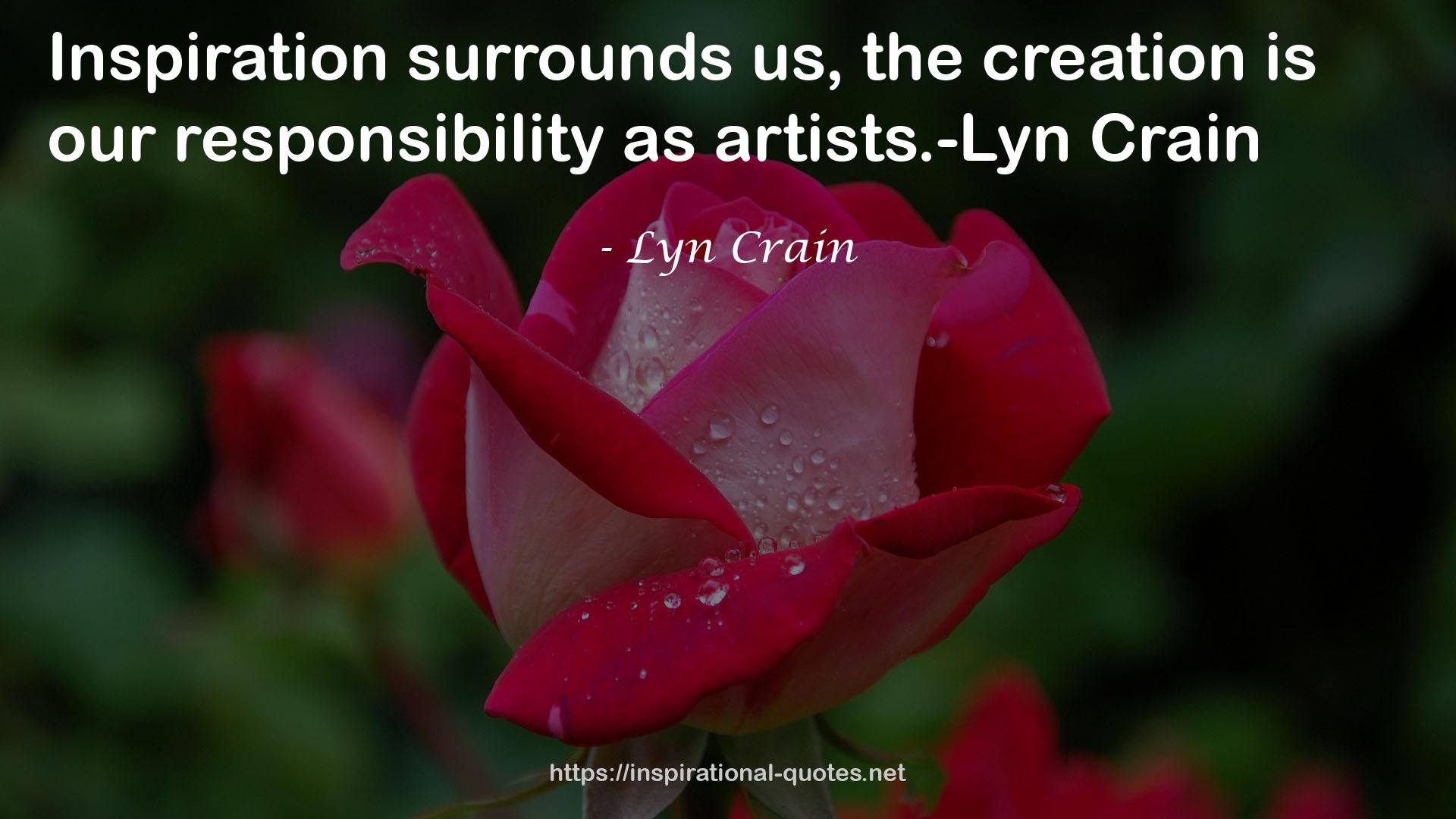 artists.-Lyn  QUOTES