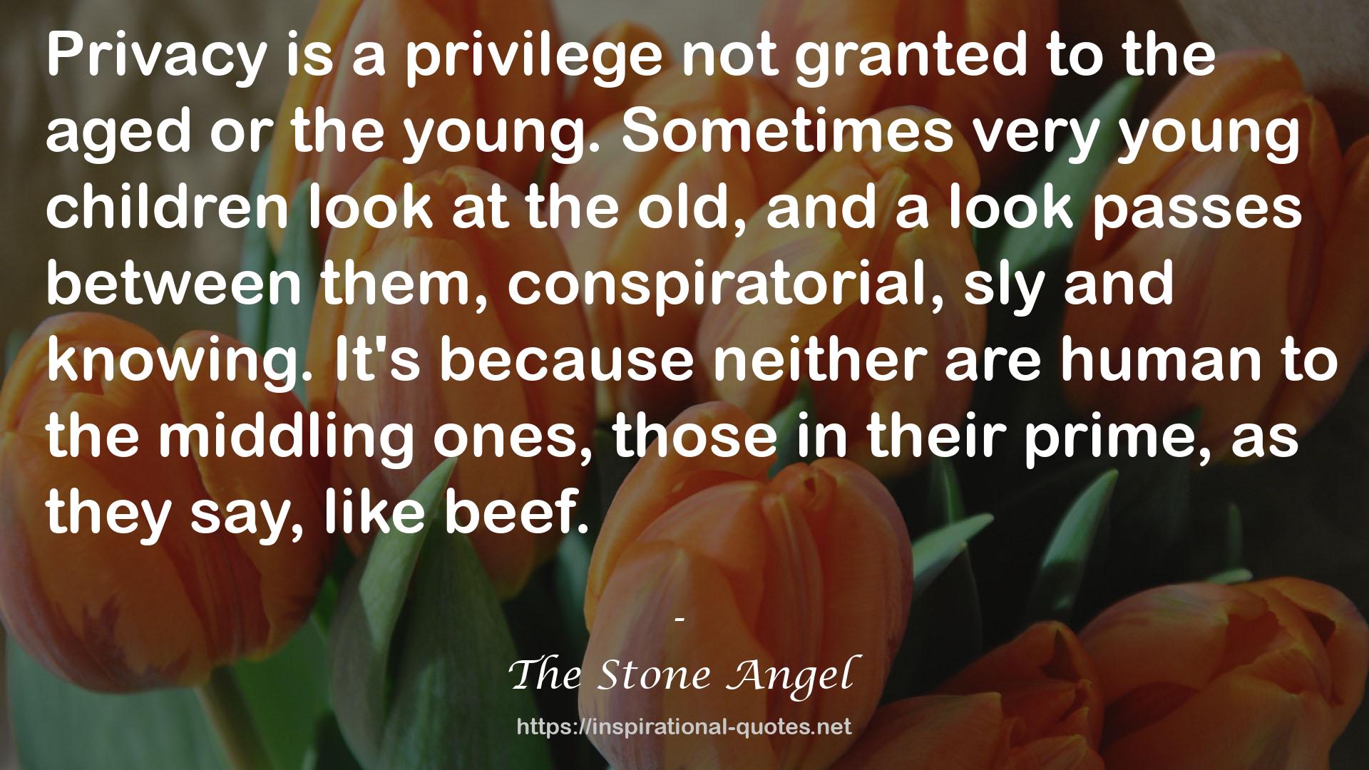 The Stone Angel QUOTES