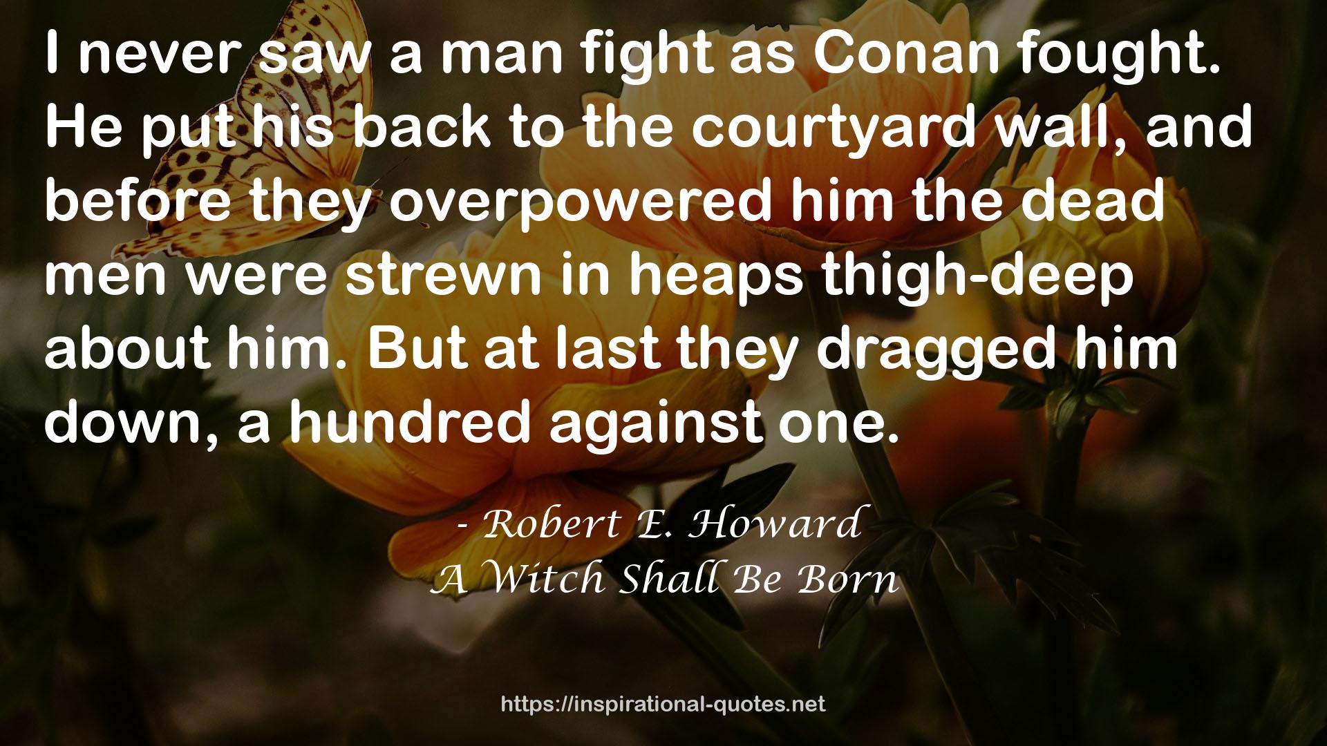 A Witch Shall Be Born QUOTES