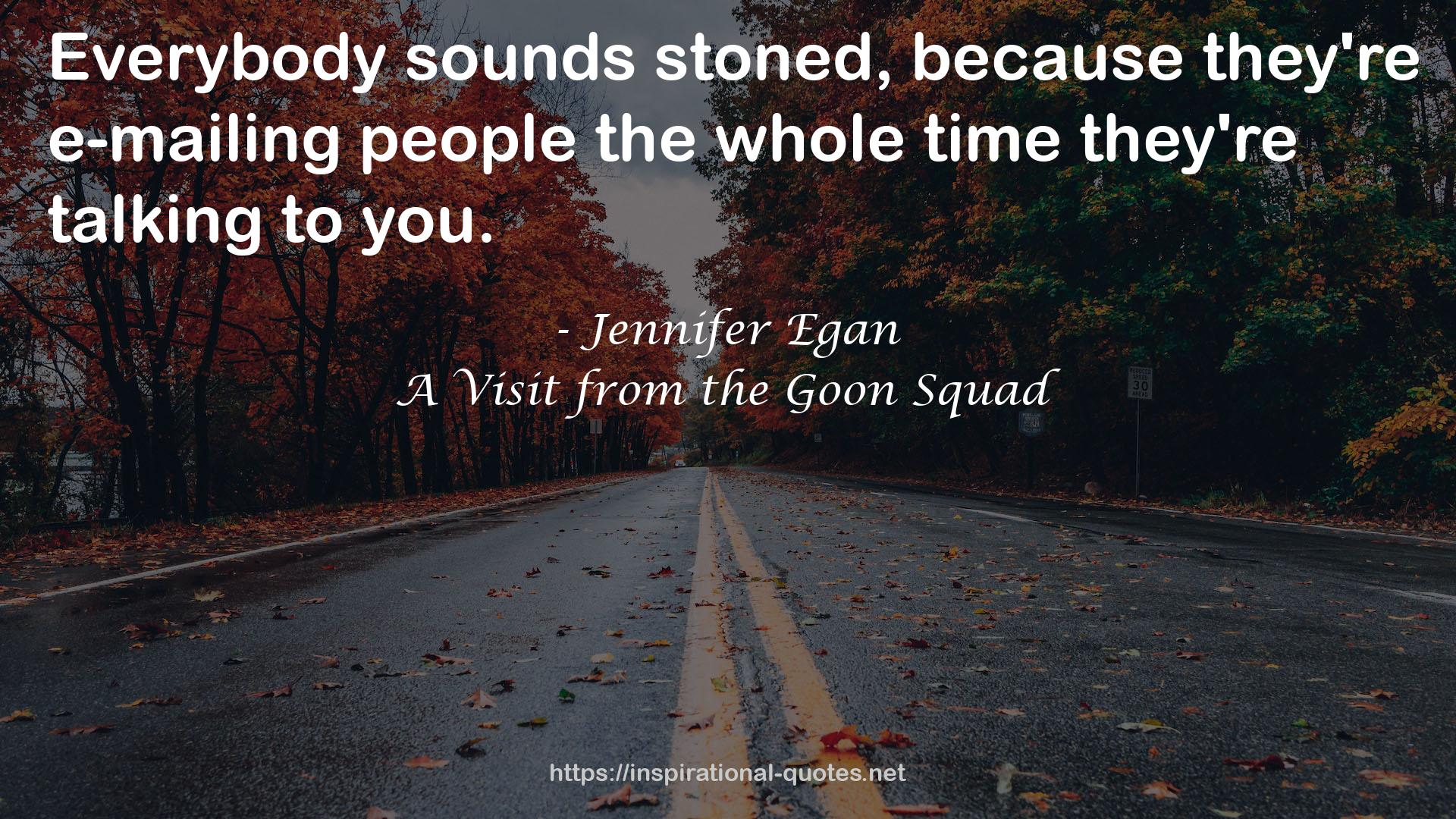 Jennifer Egan QUOTES