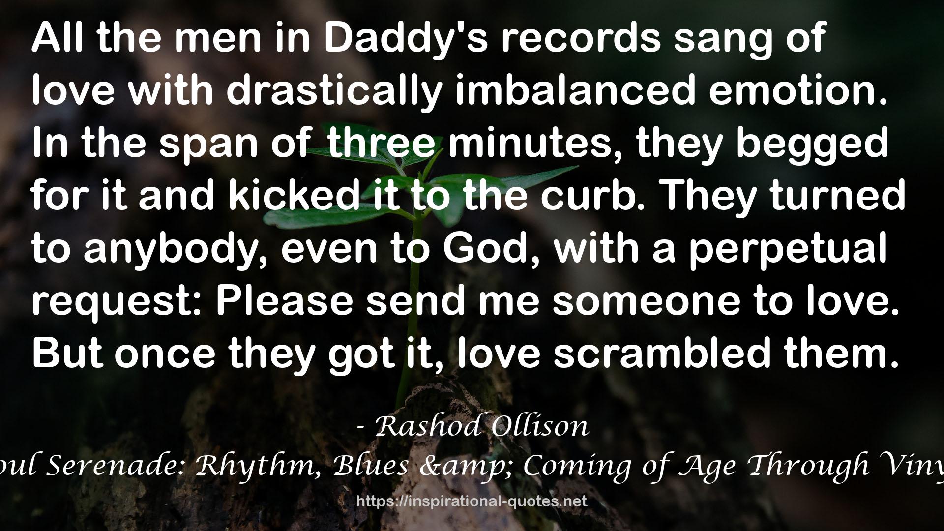 Rashod Ollison QUOTES