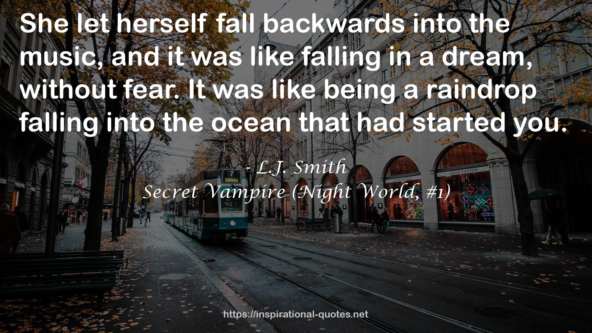 Secret Vampire (Night World, #1) QUOTES