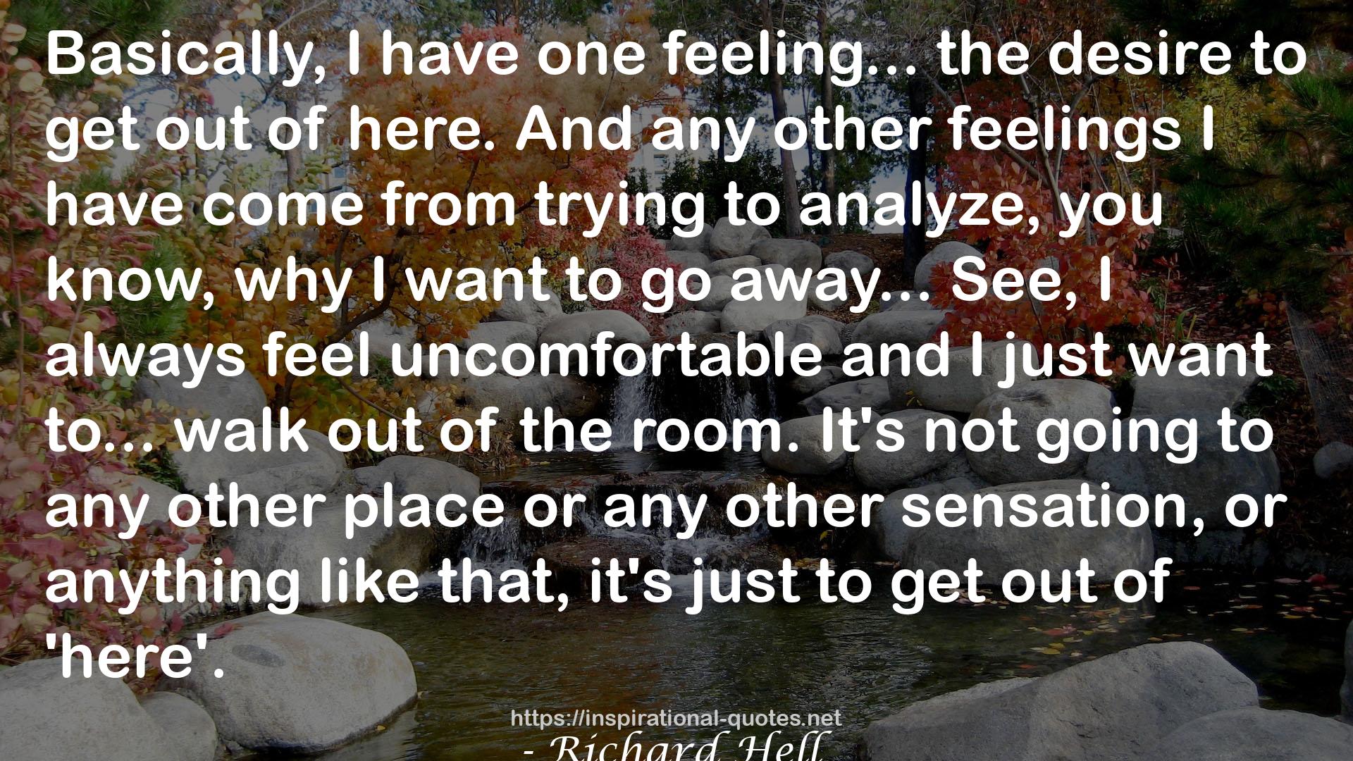 Richard Hell QUOTES