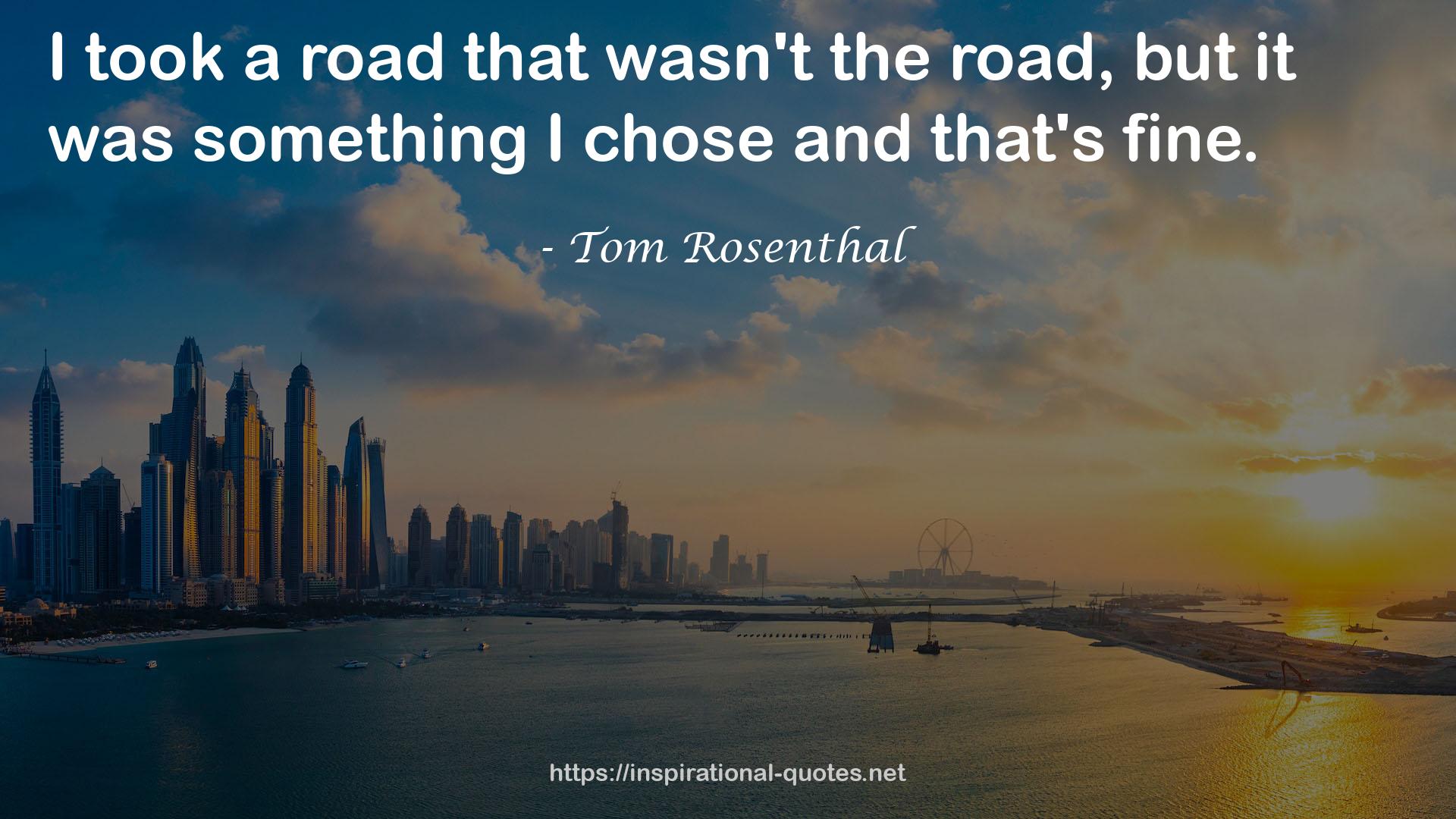 a road  QUOTES