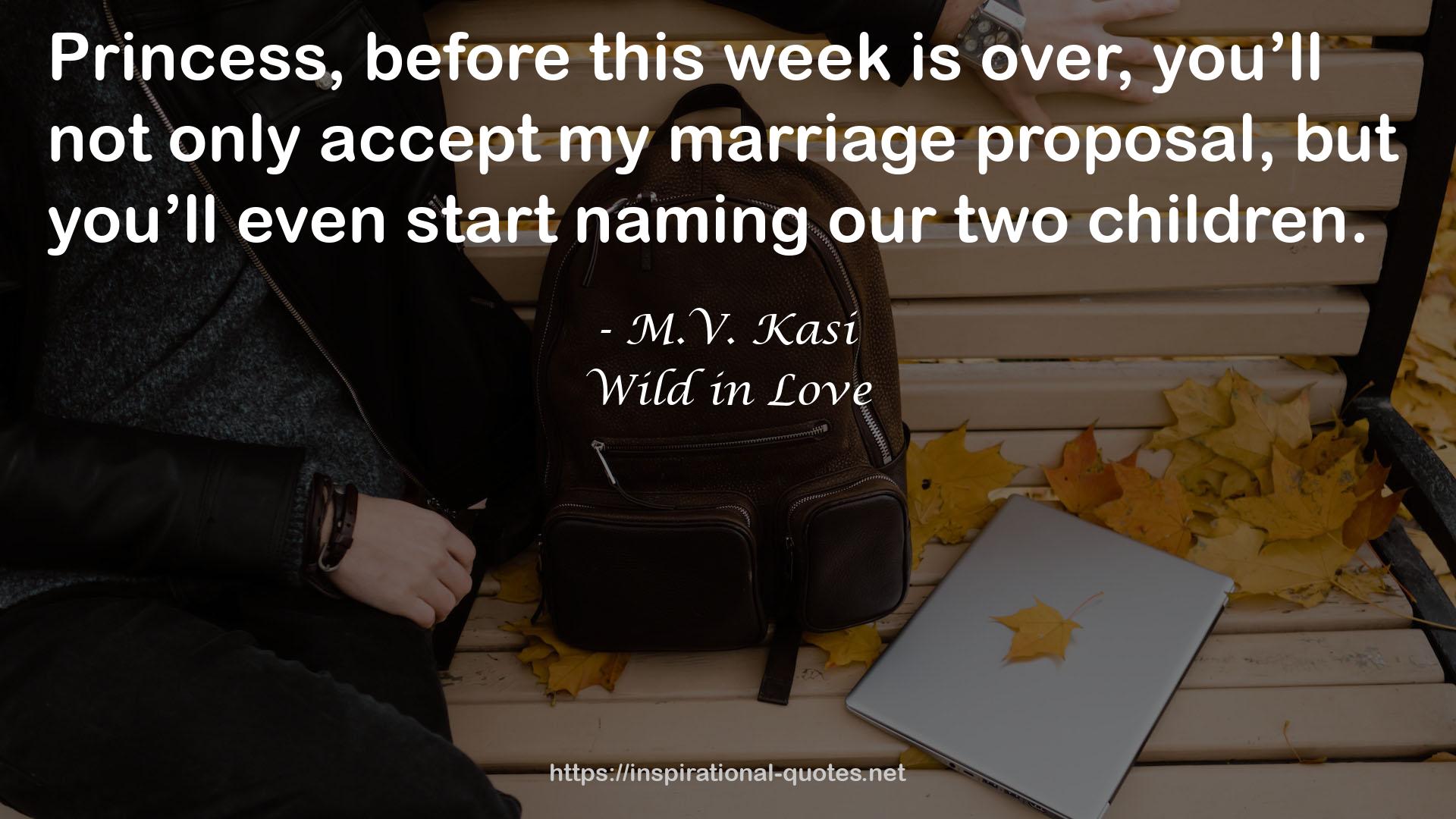 Wild in Love QUOTES