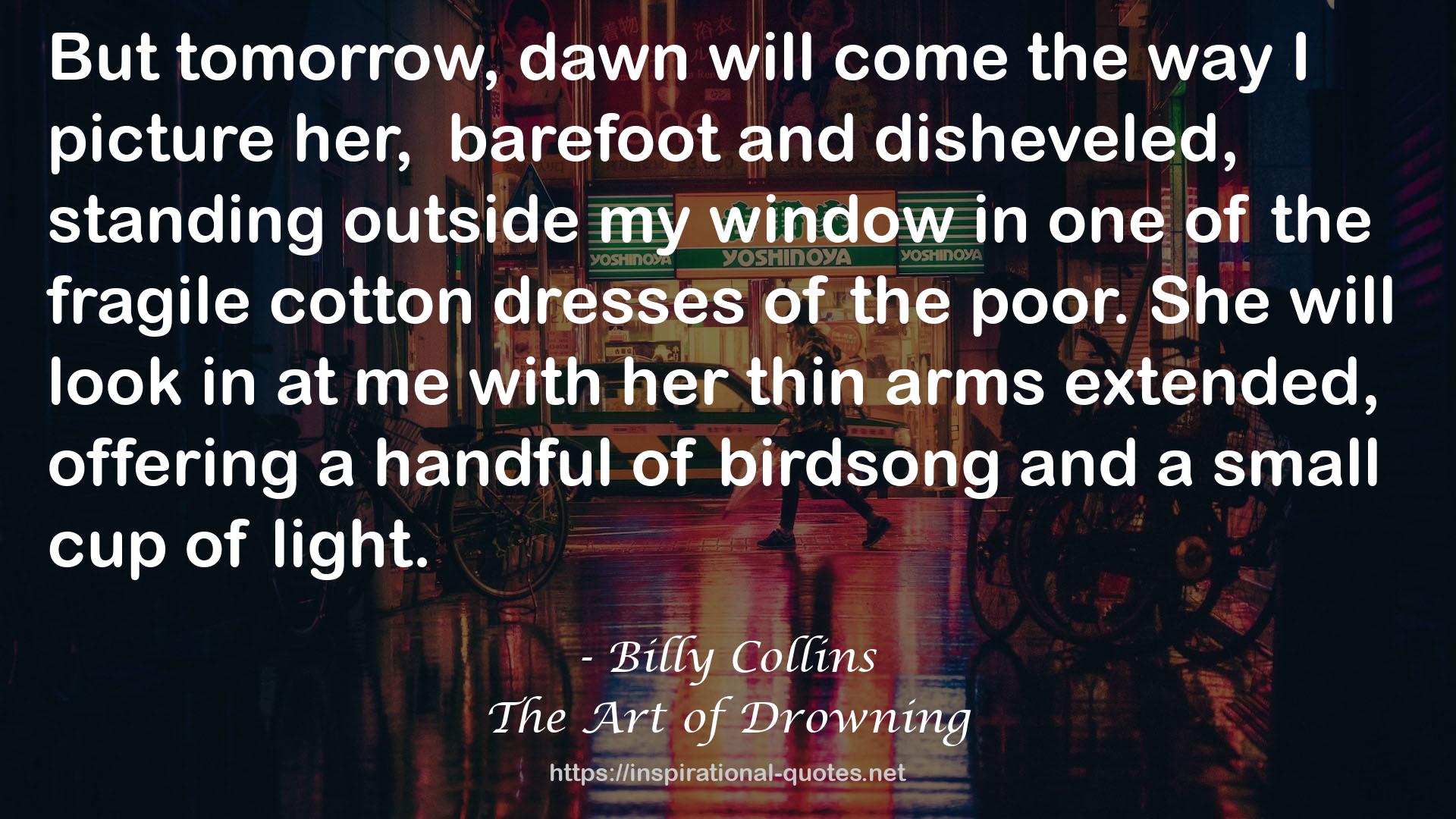 The Art of Drowning QUOTES