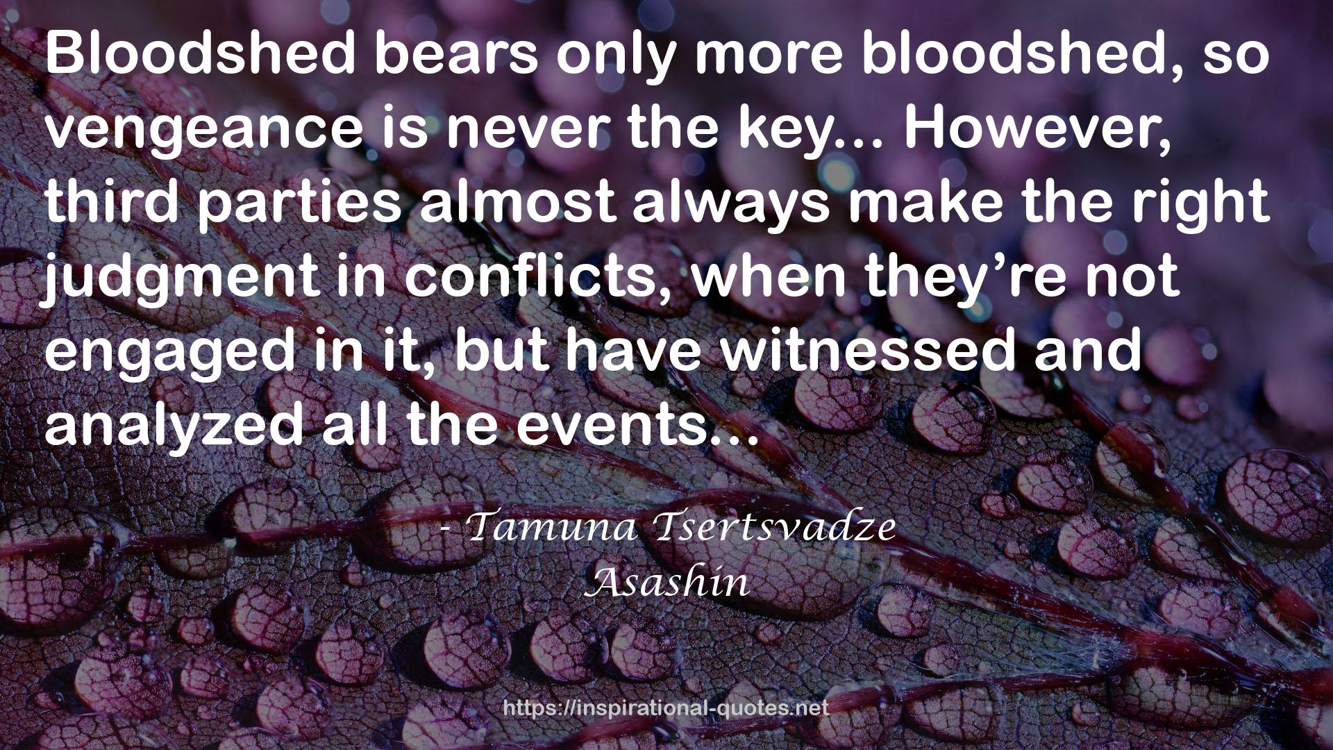 Asashin QUOTES