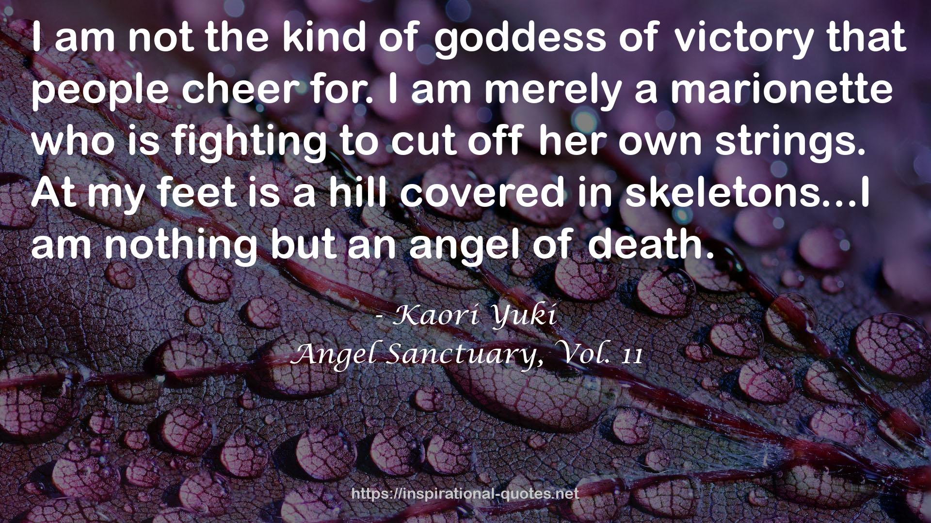 Angel Sanctuary, Vol. 11 QUOTES