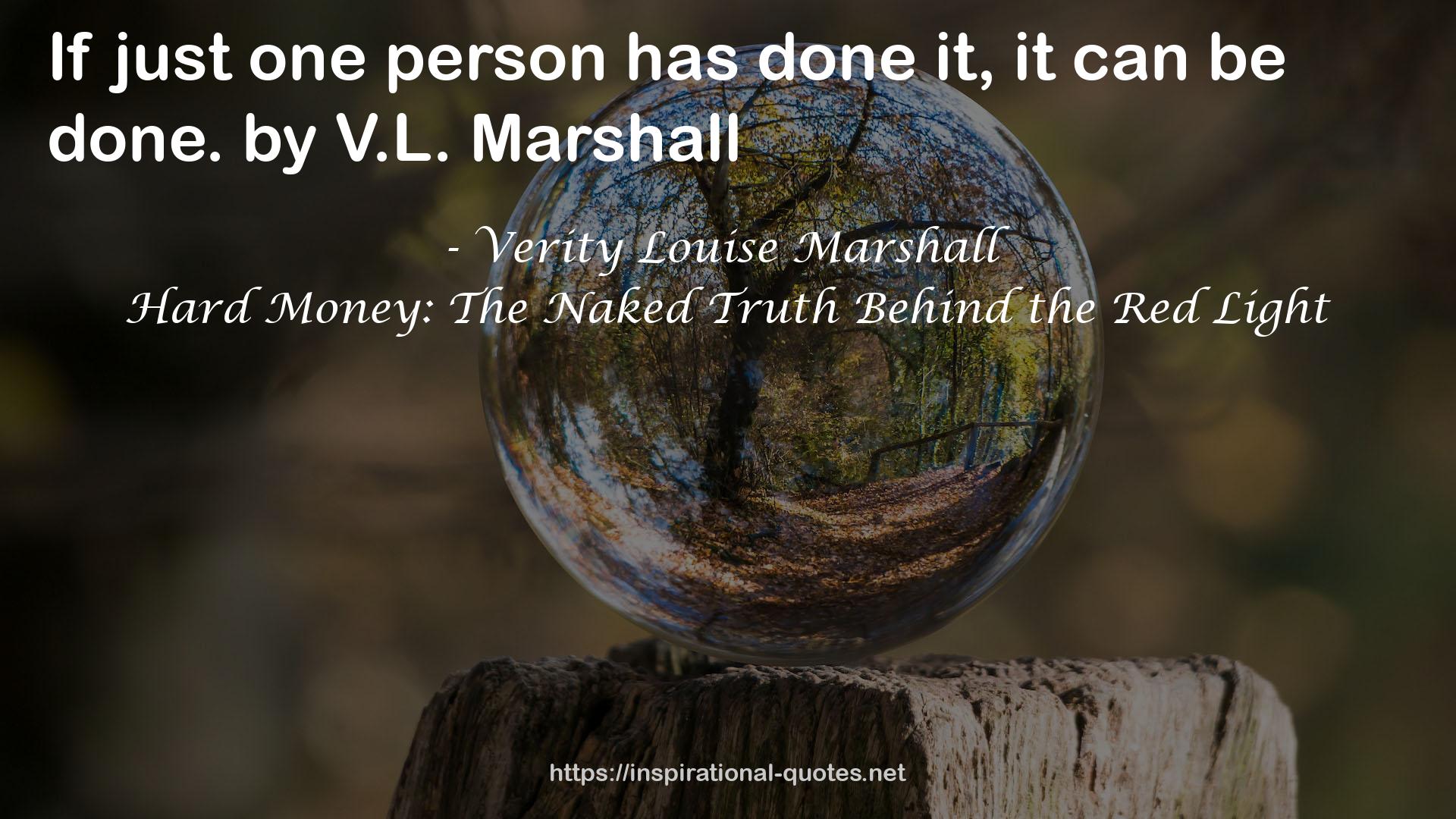 Verity Louise Marshall QUOTES