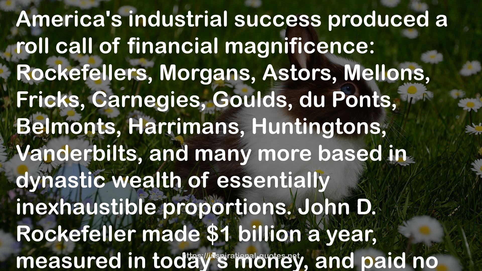 all this wealth  QUOTES