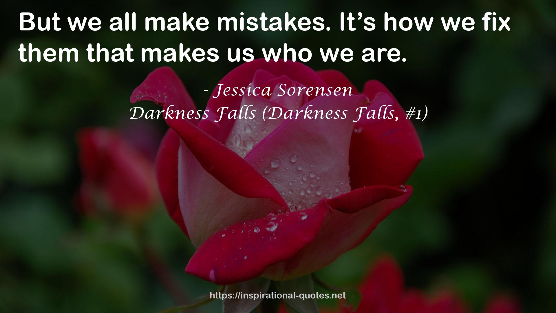 Darkness Falls (Darkness Falls, #1) QUOTES