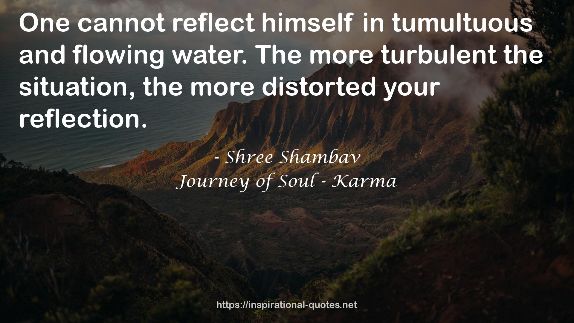 Journey of Soul - Karma QUOTES