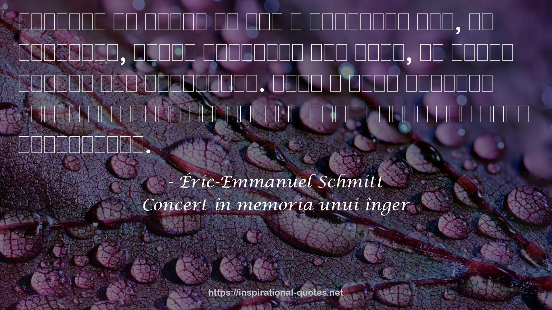 Concert în memoria unui înger QUOTES