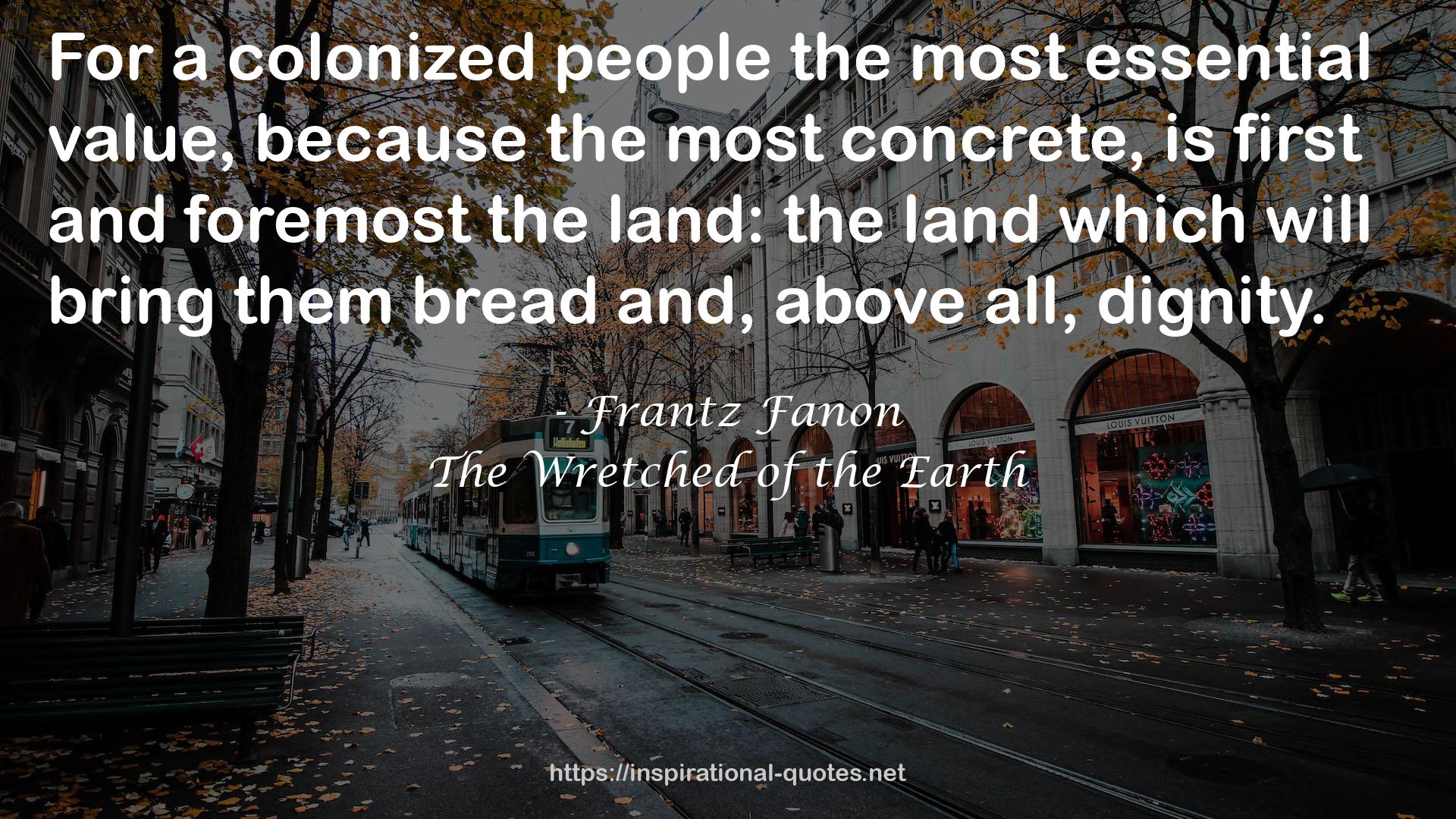 Frantz Fanon QUOTES