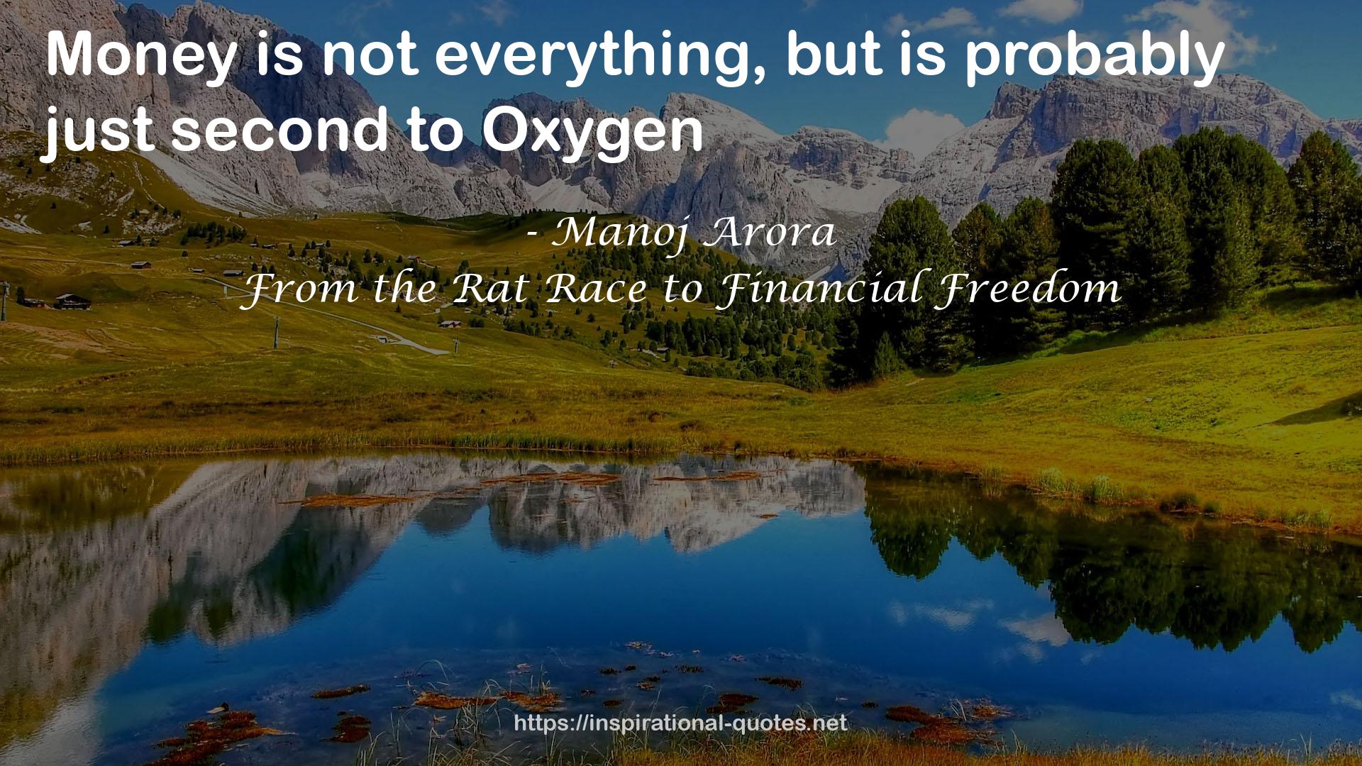 oxygen  QUOTES