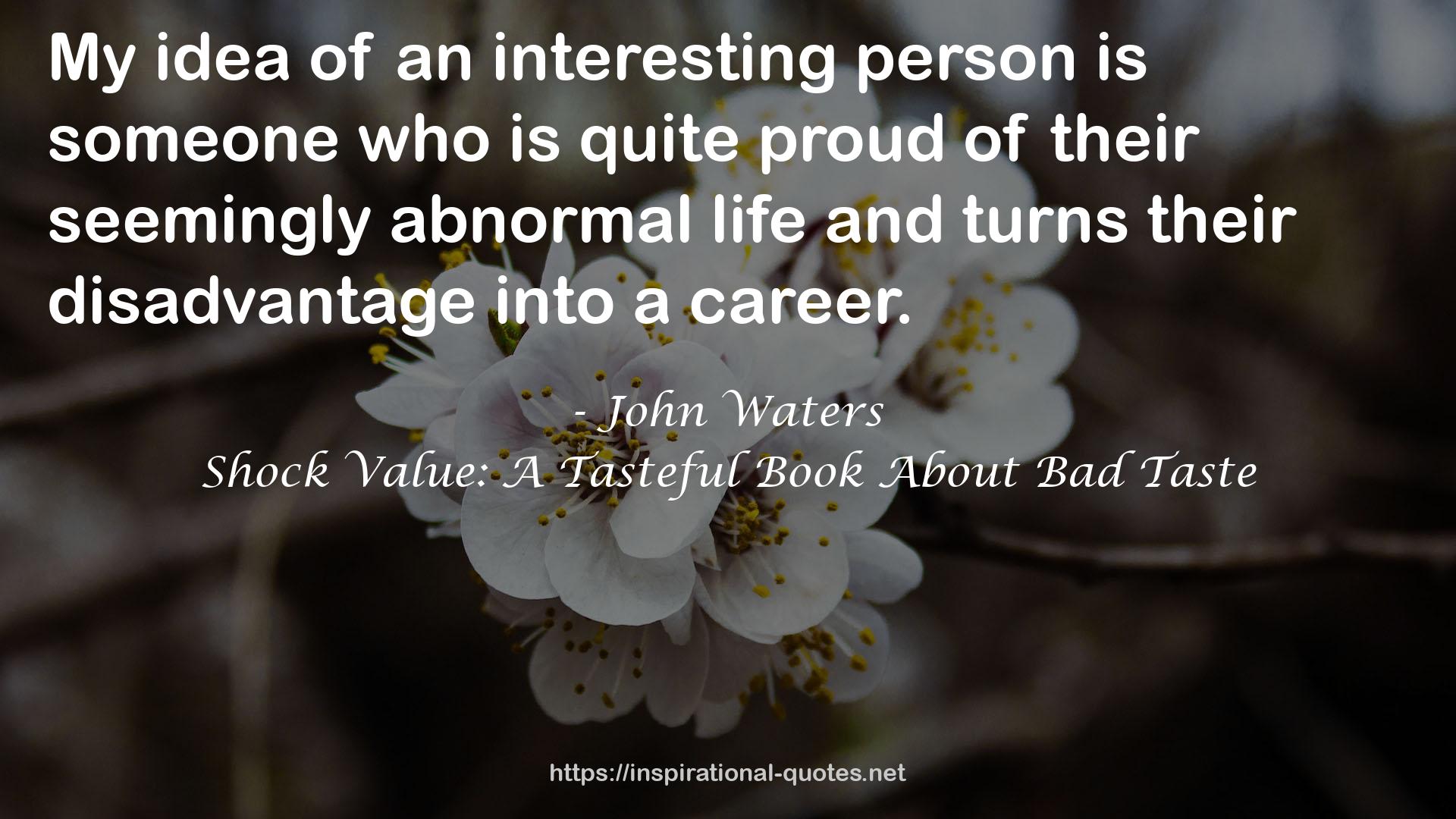 John Waters QUOTES