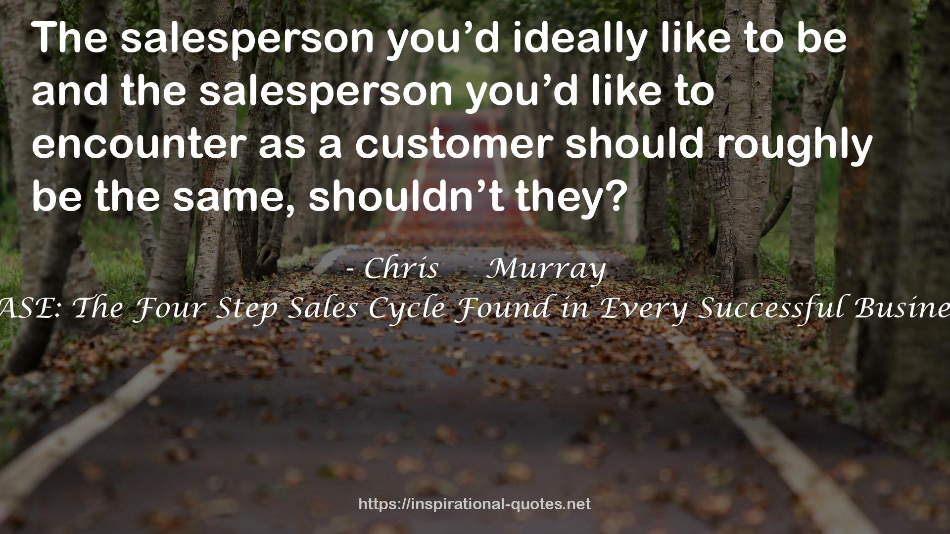 The salesperson  QUOTES