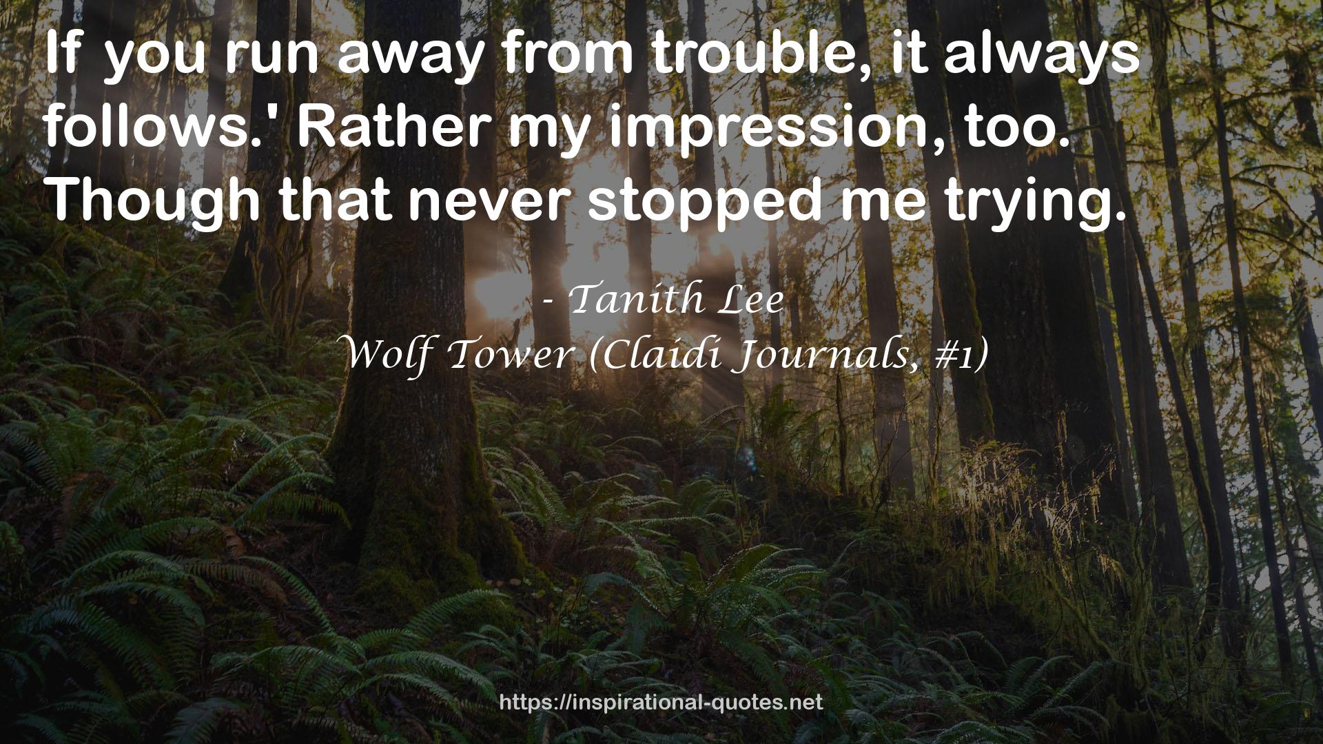 Wolf Tower (Claidi Journals, #1) QUOTES