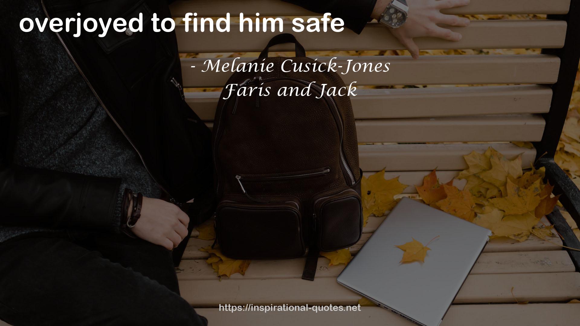 Melanie Cusick-Jones QUOTES