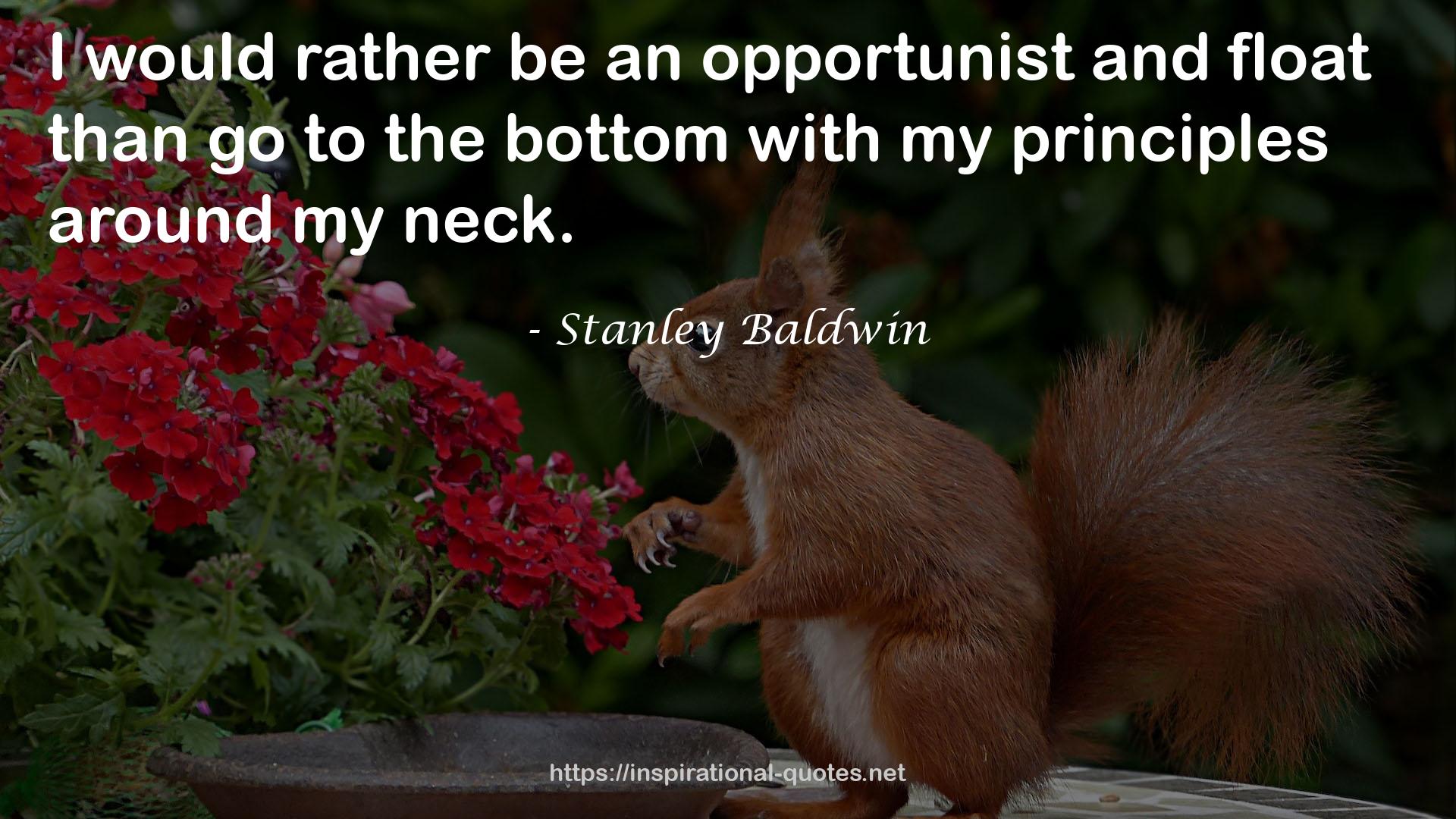 Stanley Baldwin QUOTES