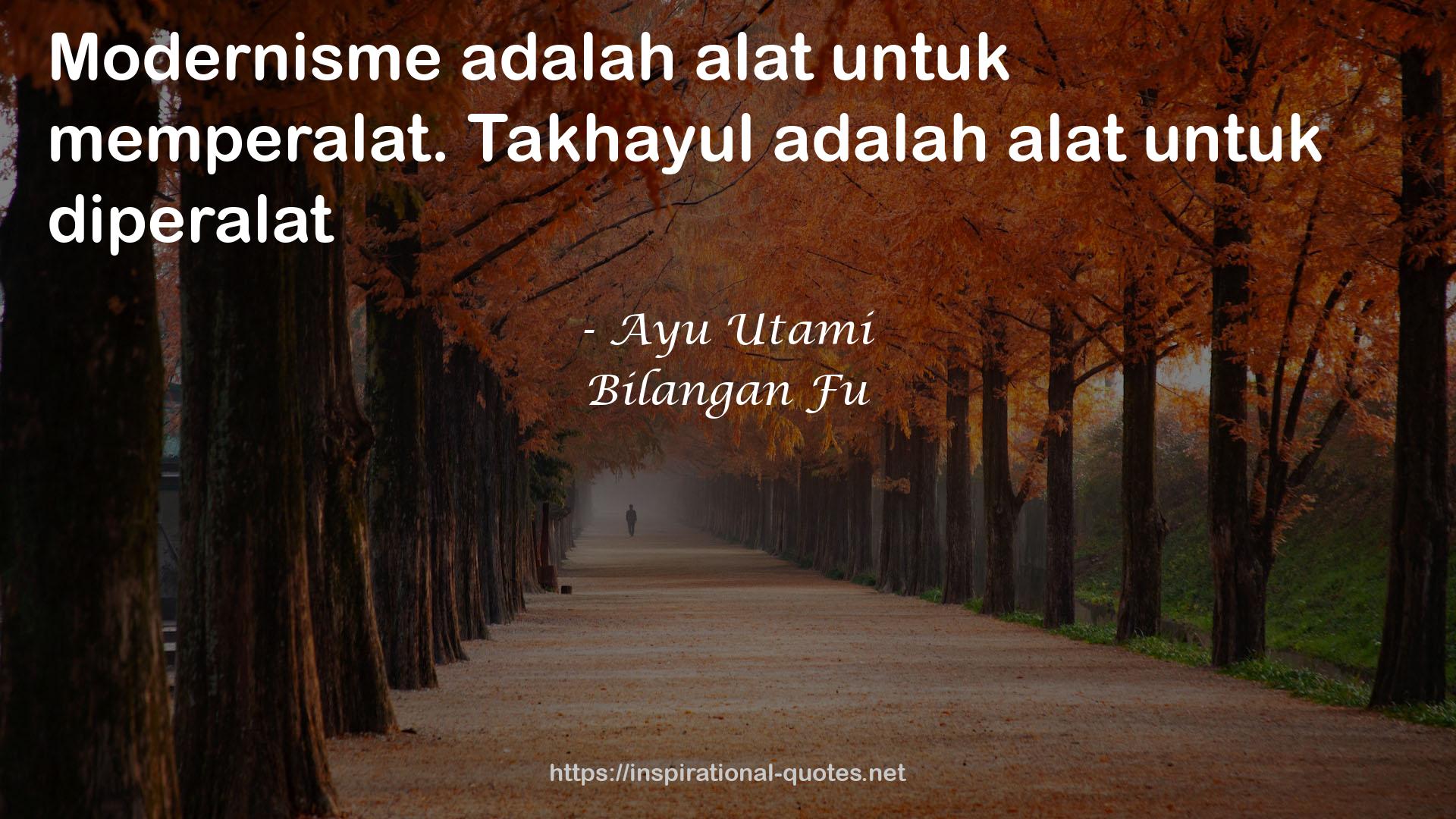 Bilangan Fu QUOTES