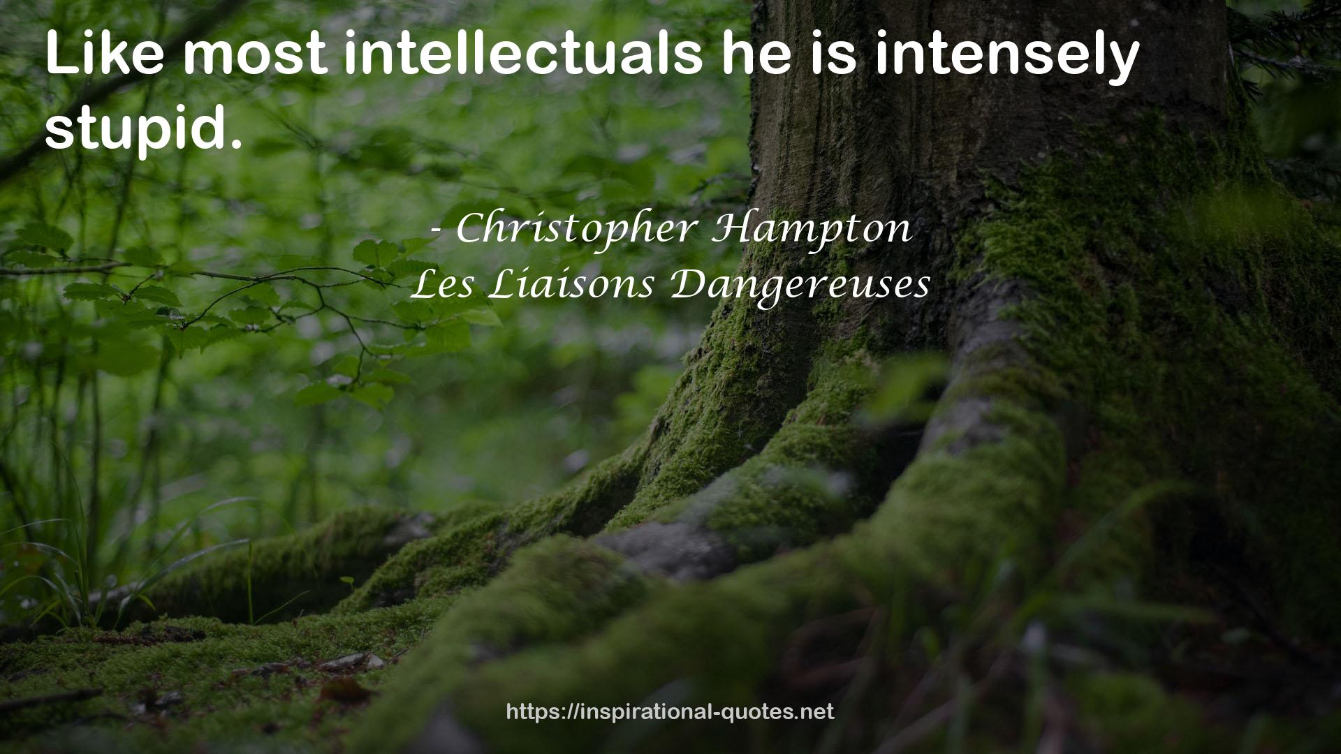 Les Liaisons Dangereuses QUOTES