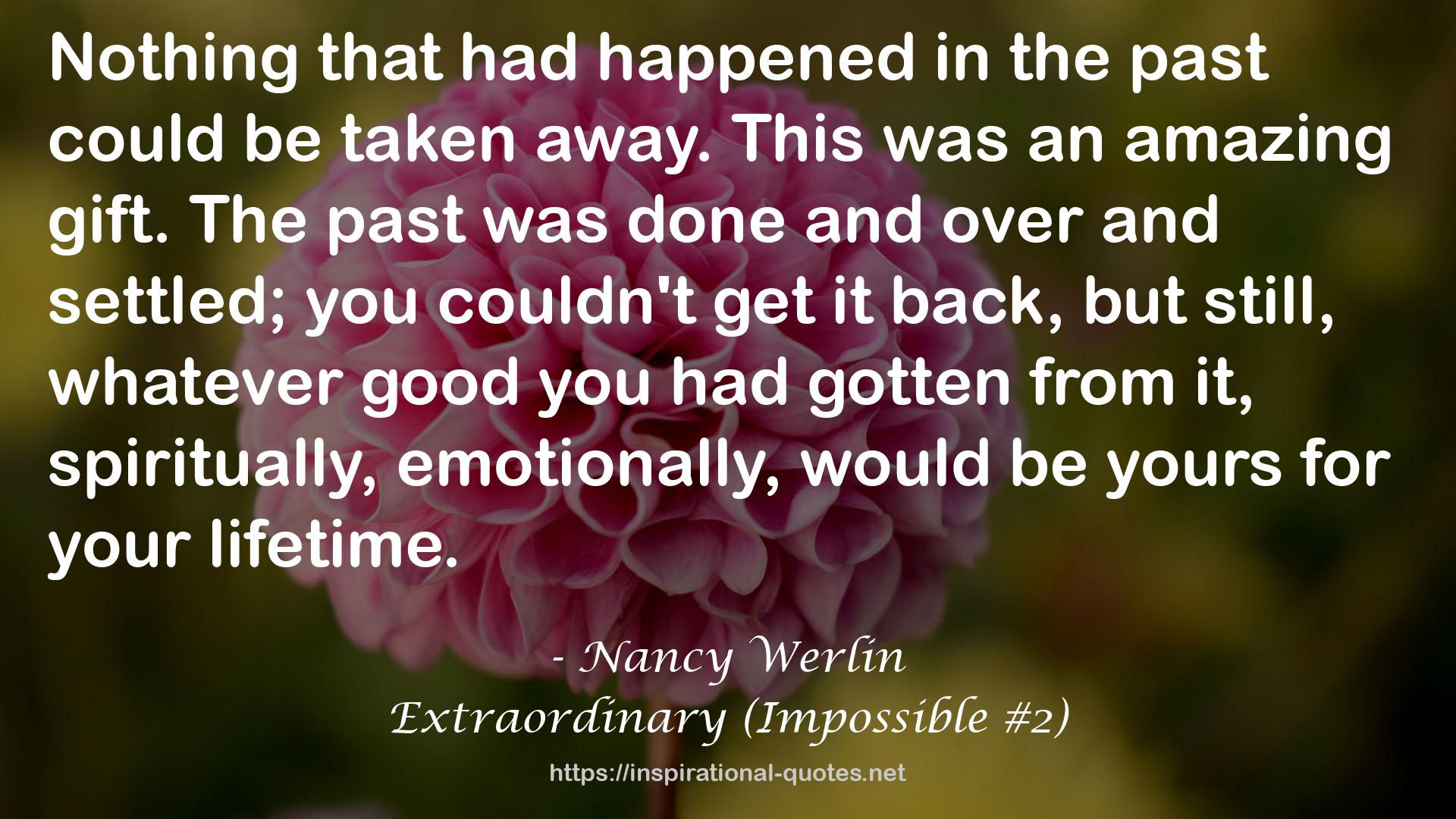 Extraordinary (Impossible #2) QUOTES