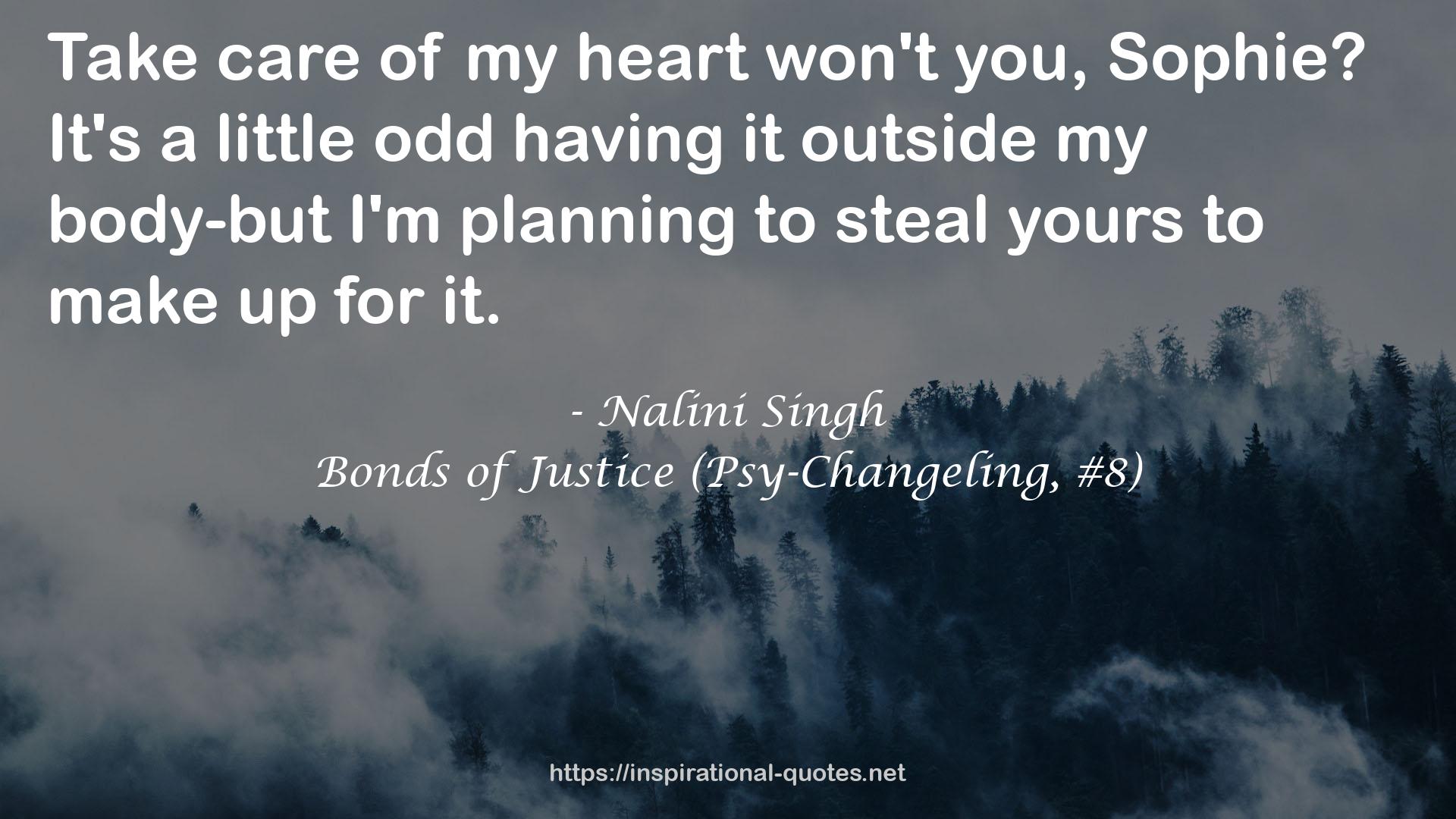Bonds of Justice (Psy-Changeling, #8) QUOTES