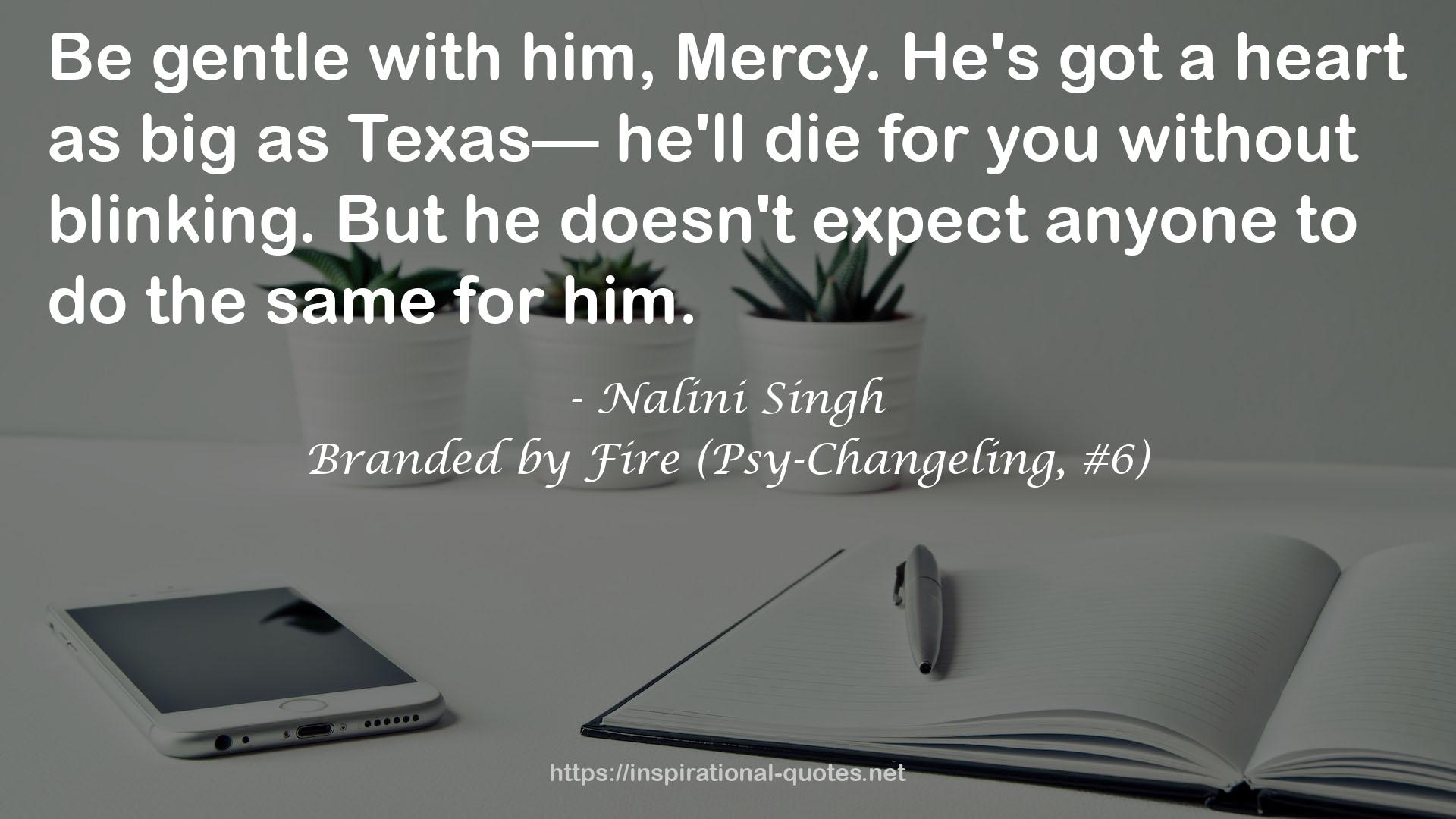 Branded by Fire (Psy-Changeling, #6) QUOTES