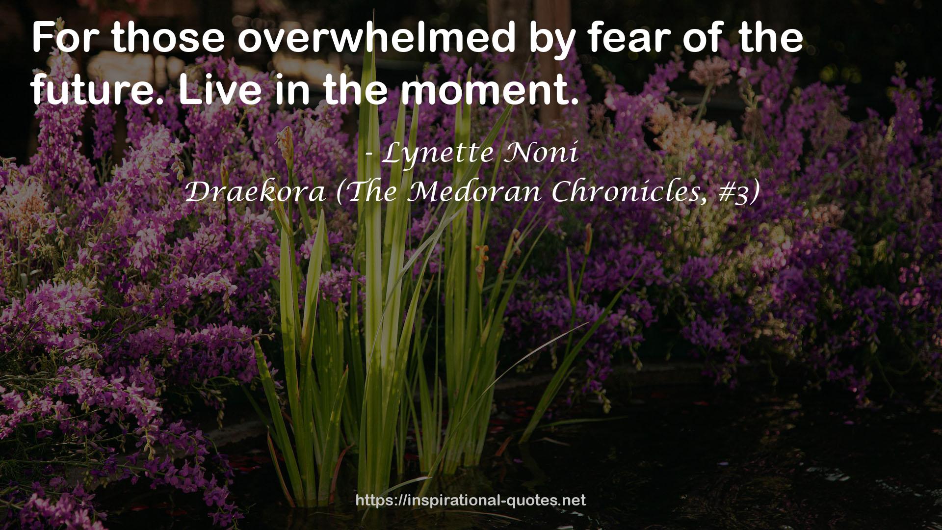 Draekora (The Medoran Chronicles, #3) QUOTES