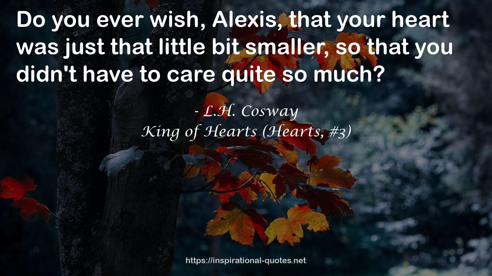 King of Hearts (Hearts, #3) QUOTES