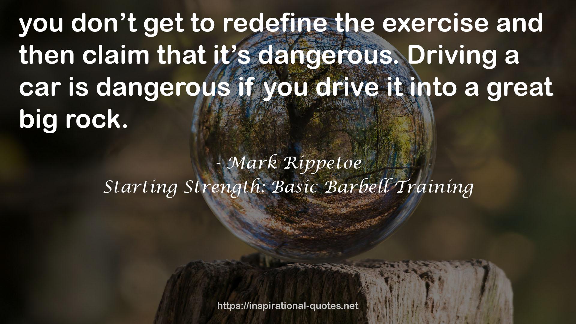 Mark Rippetoe QUOTES