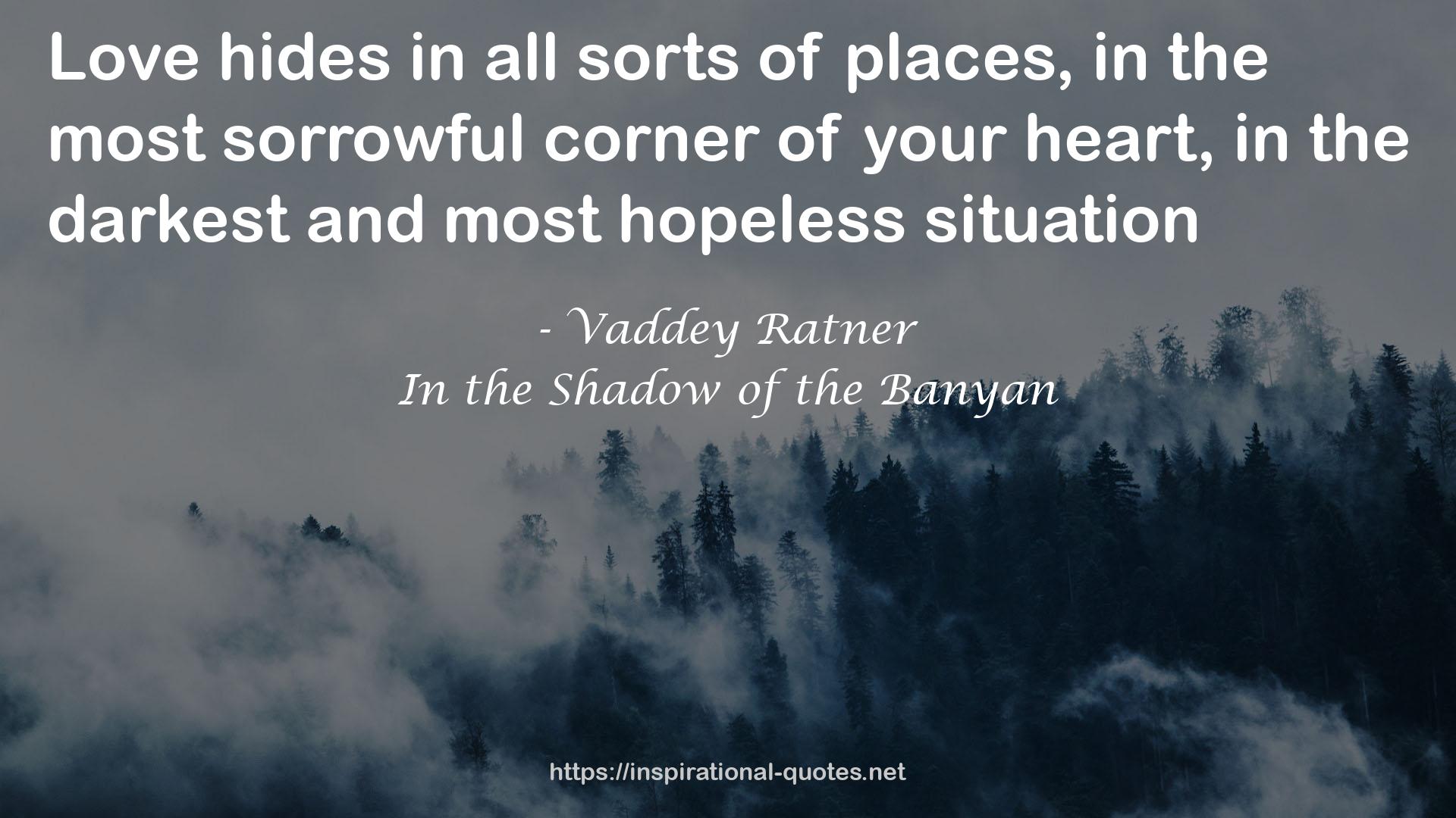 In the Shadow of the Banyan QUOTES