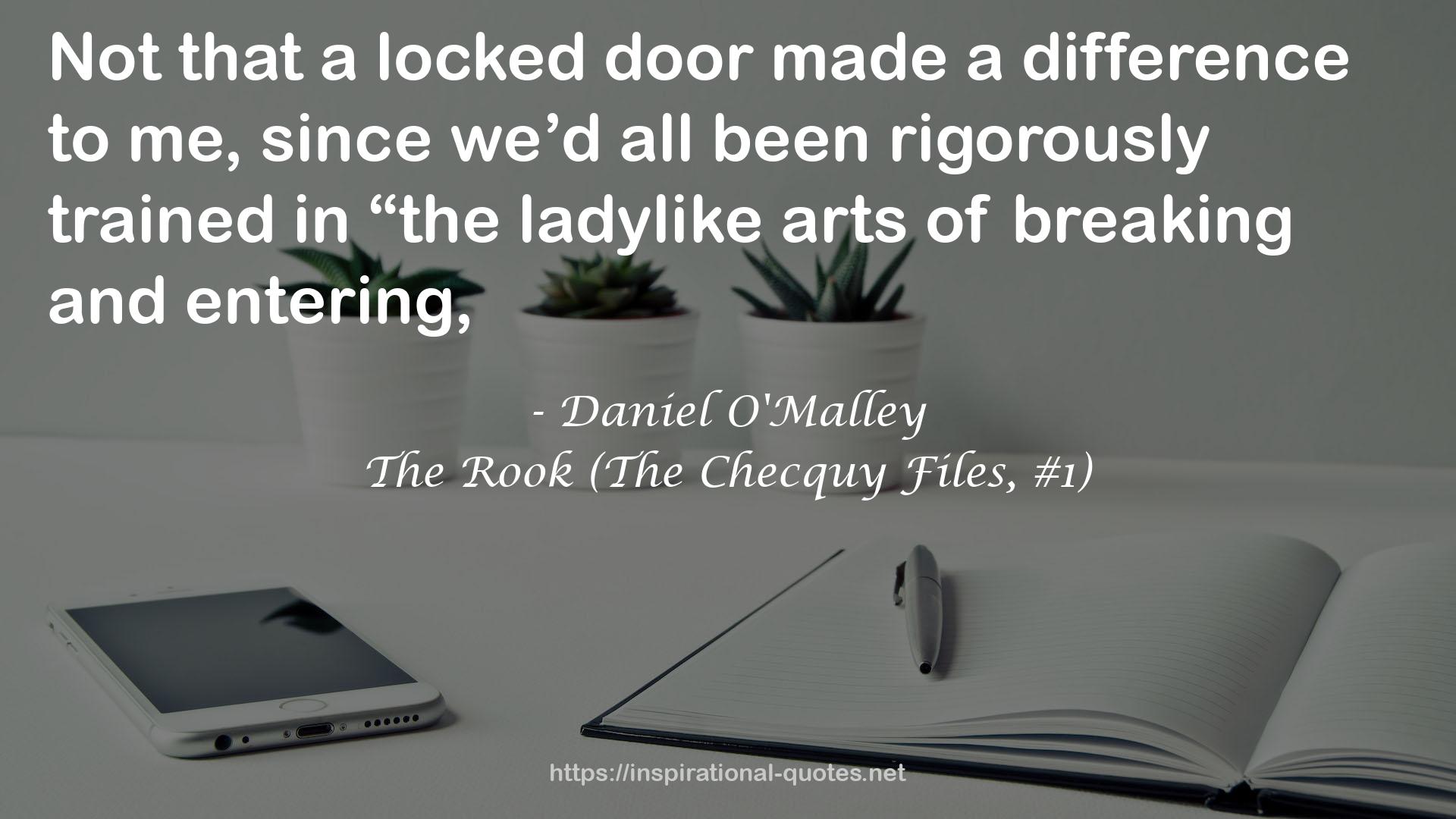 The Rook (The Checquy Files, #1) QUOTES