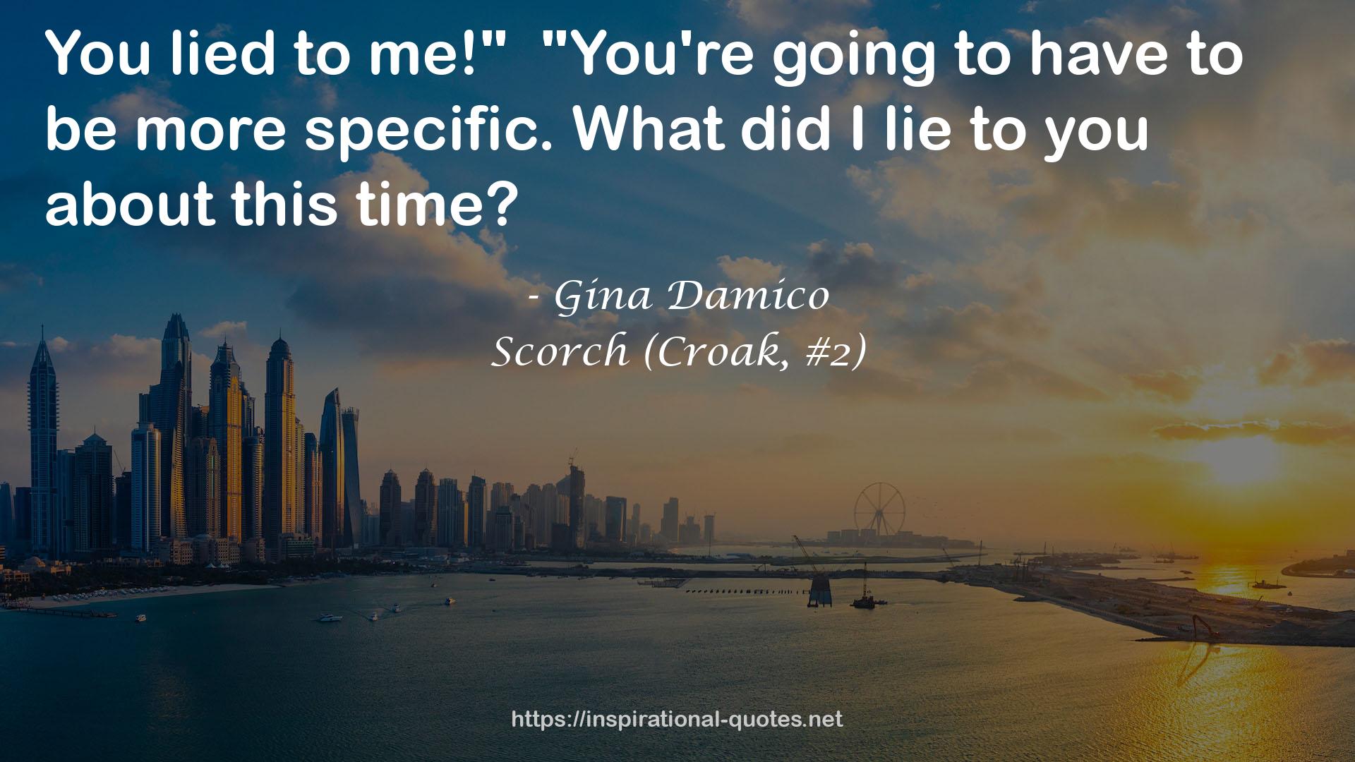 Gina Damico QUOTES