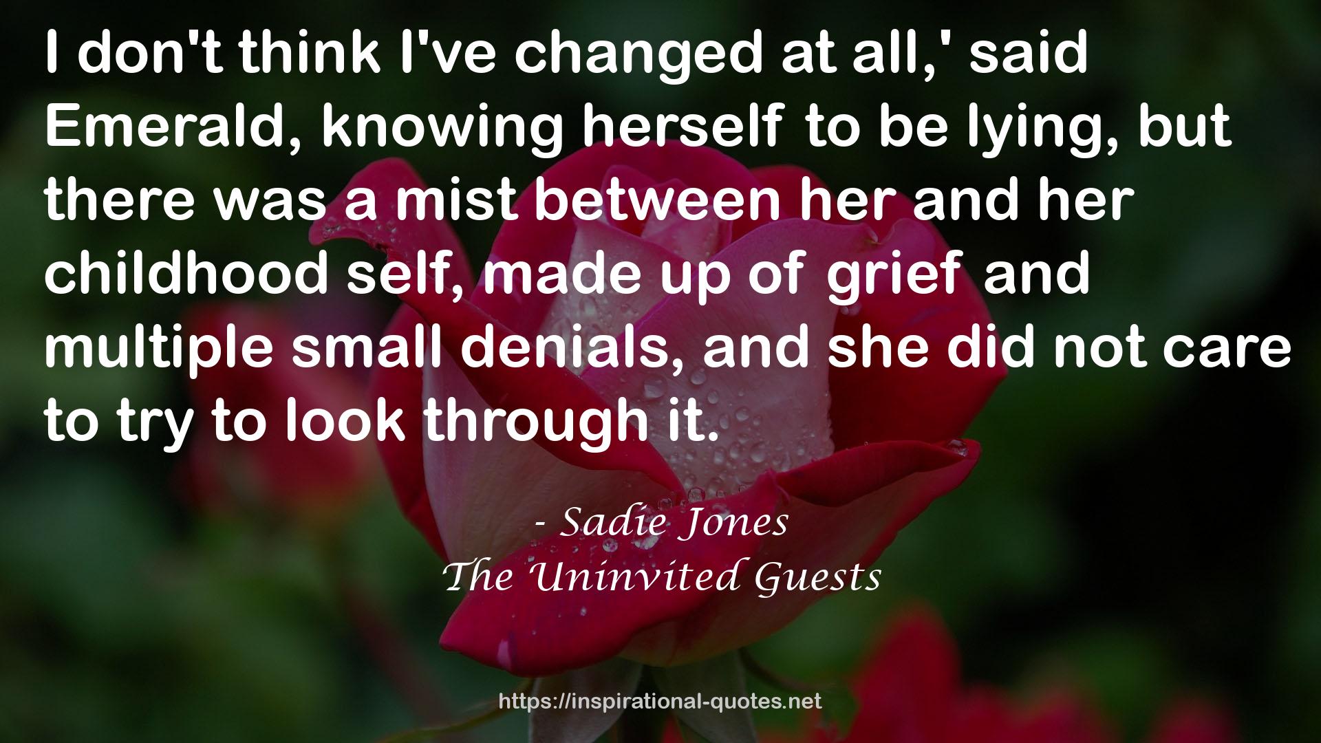 The Uninvited Guests QUOTES
