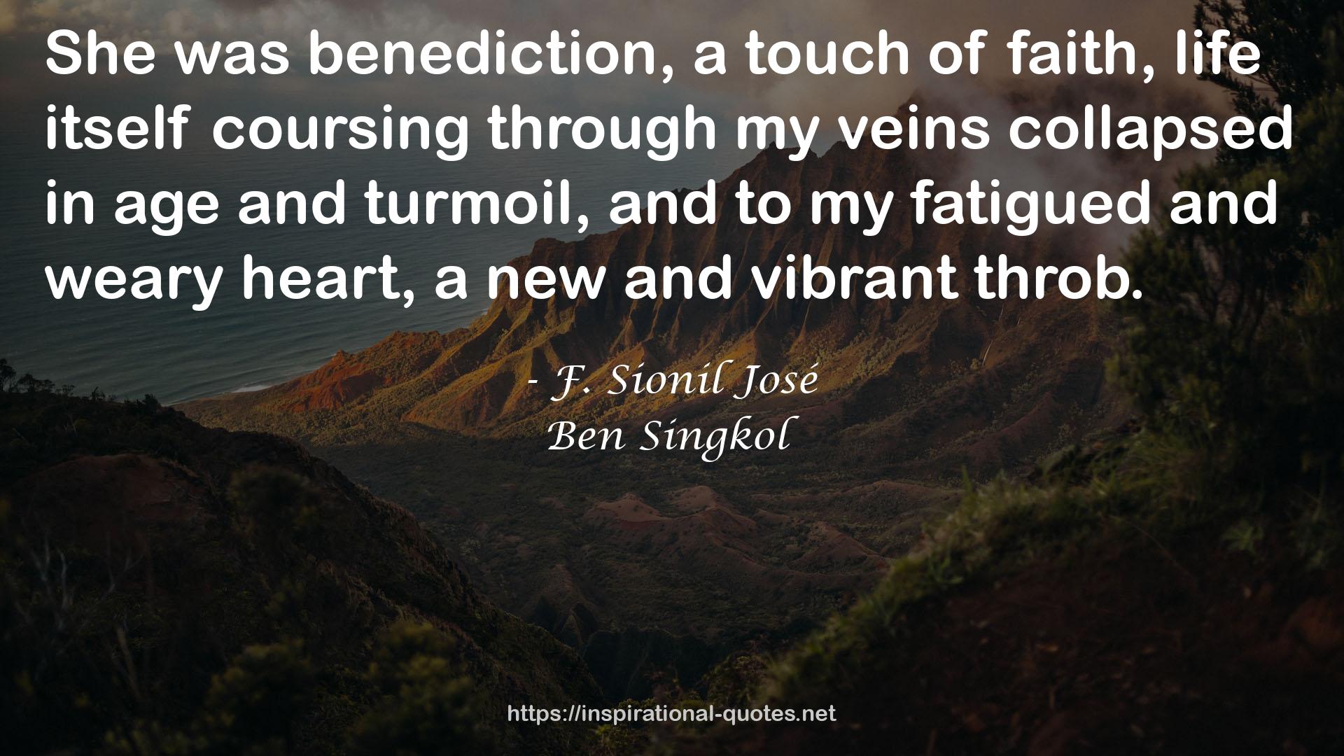 Ben Singkol QUOTES