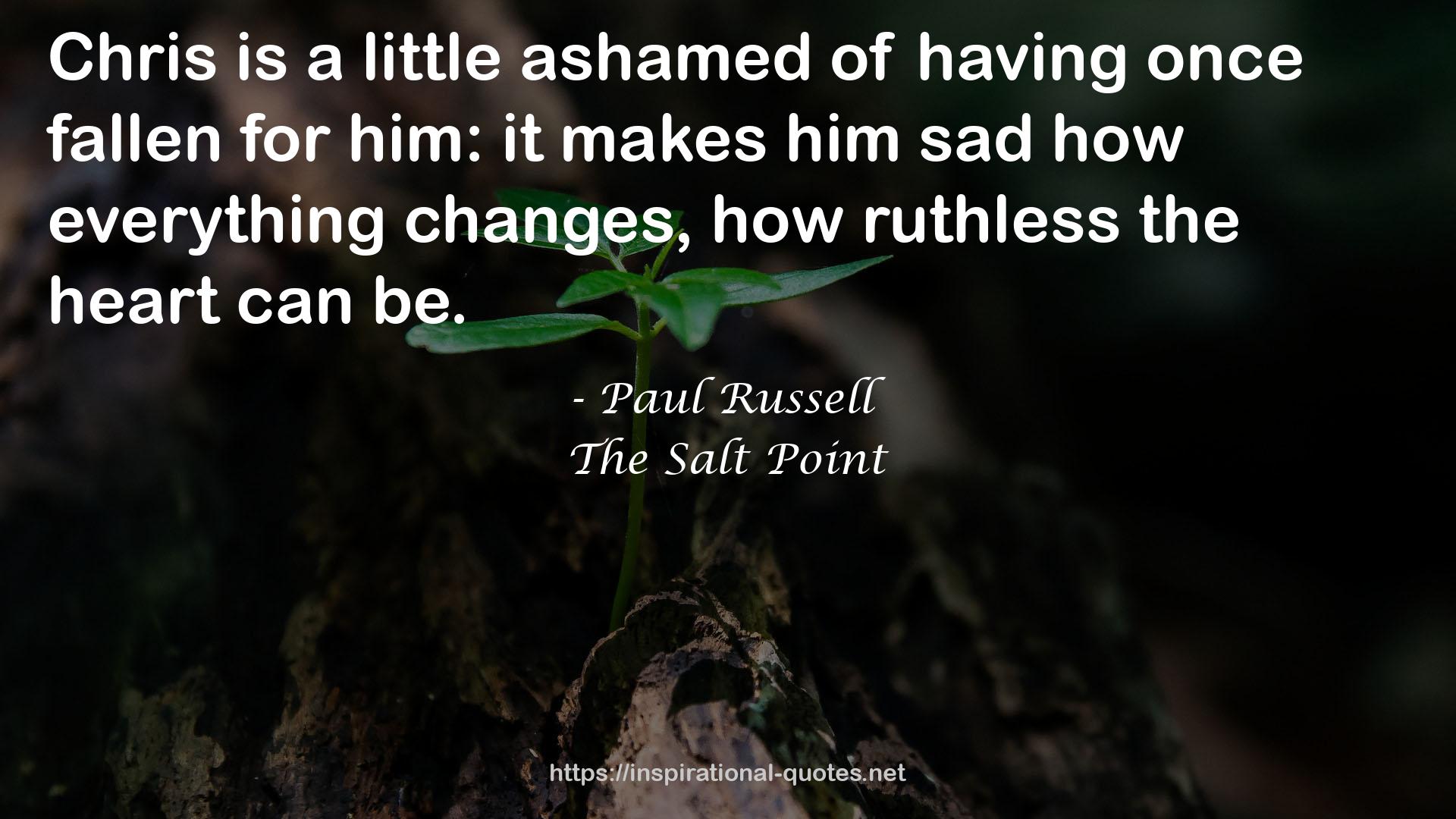 Paul Russell QUOTES