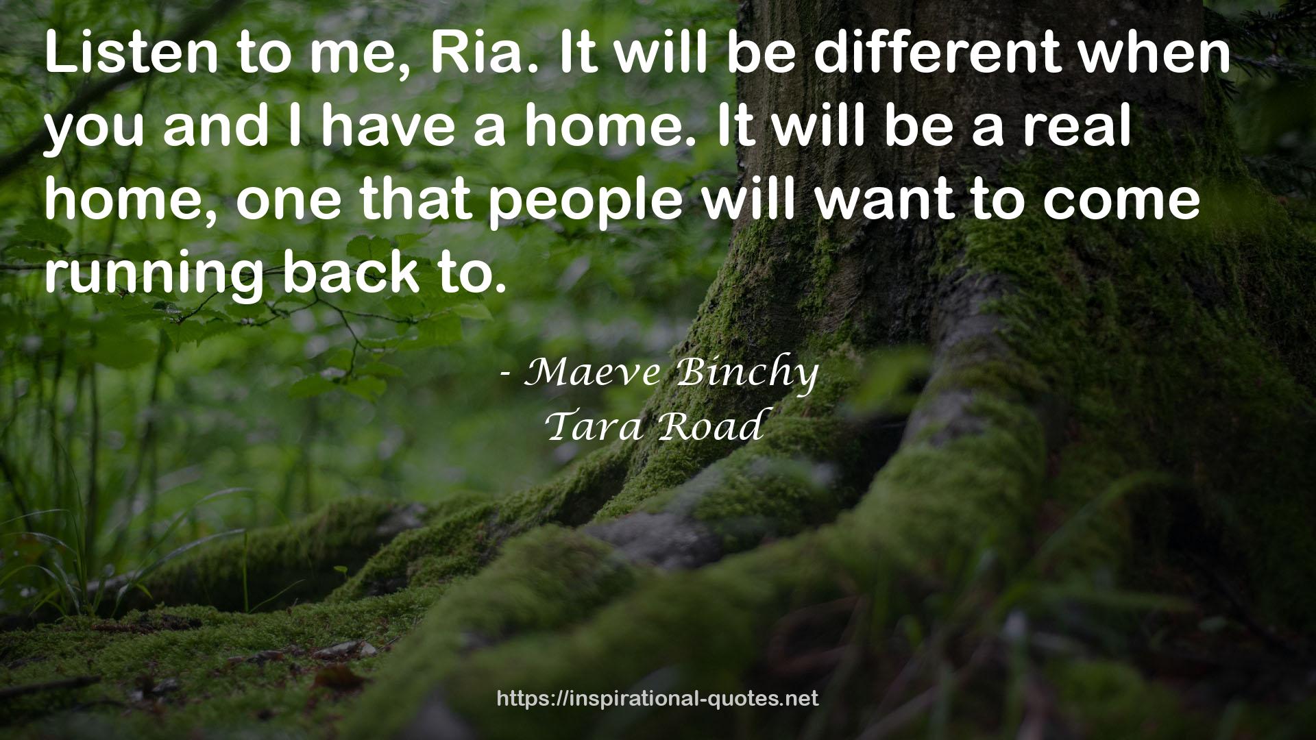 Maeve Binchy QUOTES