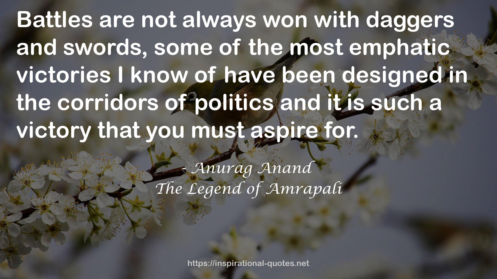 The Legend of Amrapali QUOTES