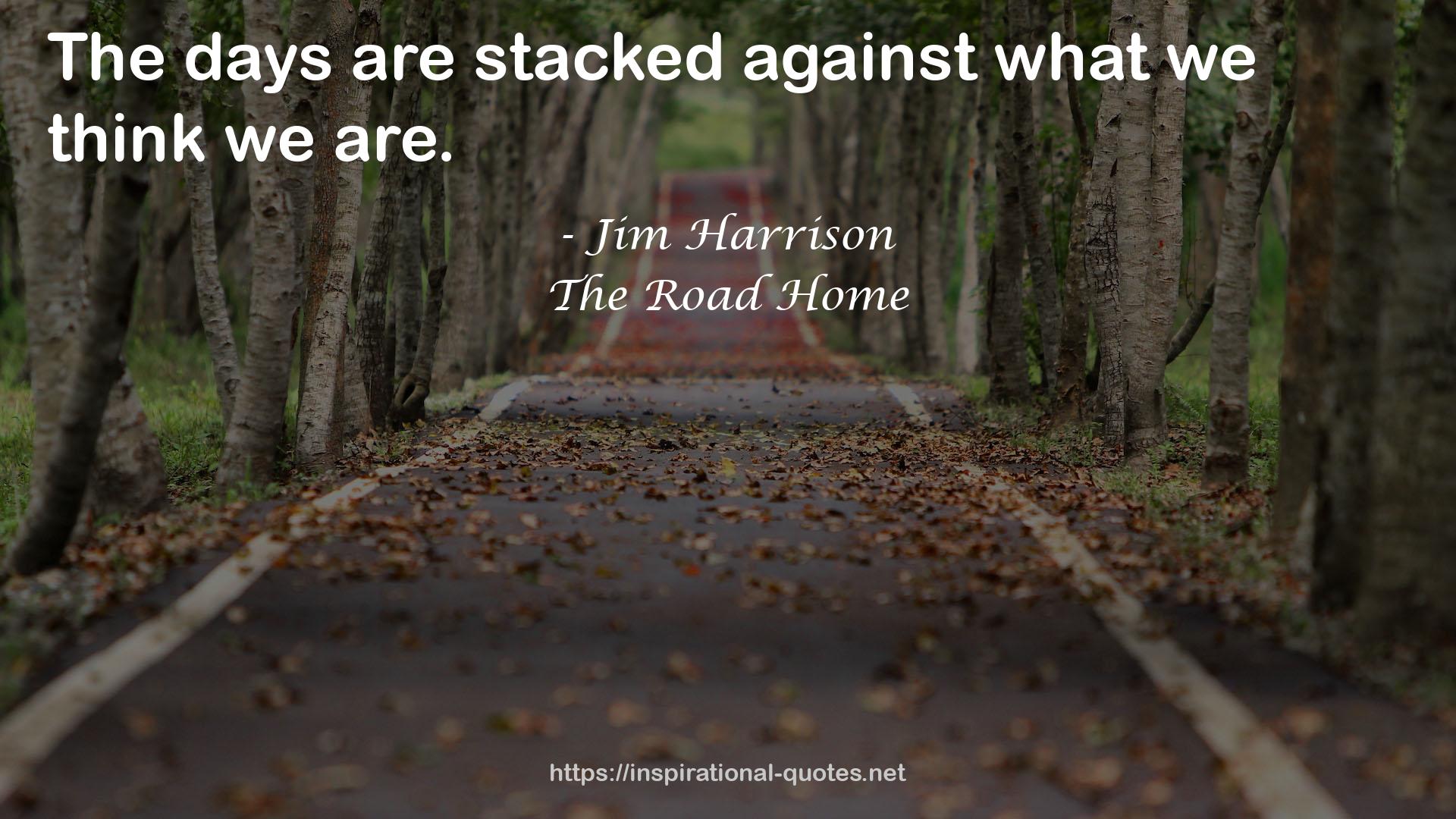 The Road Home QUOTES