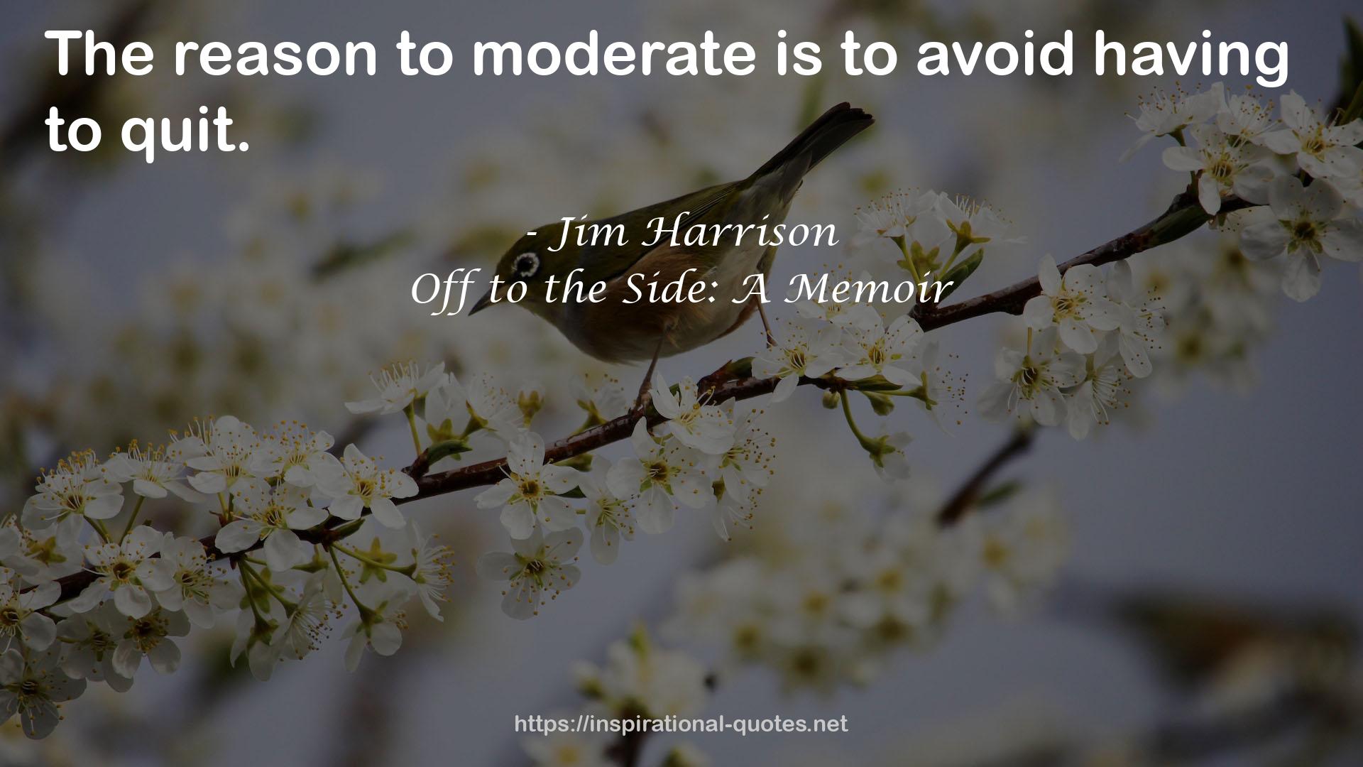 Off to the Side: A Memoir QUOTES