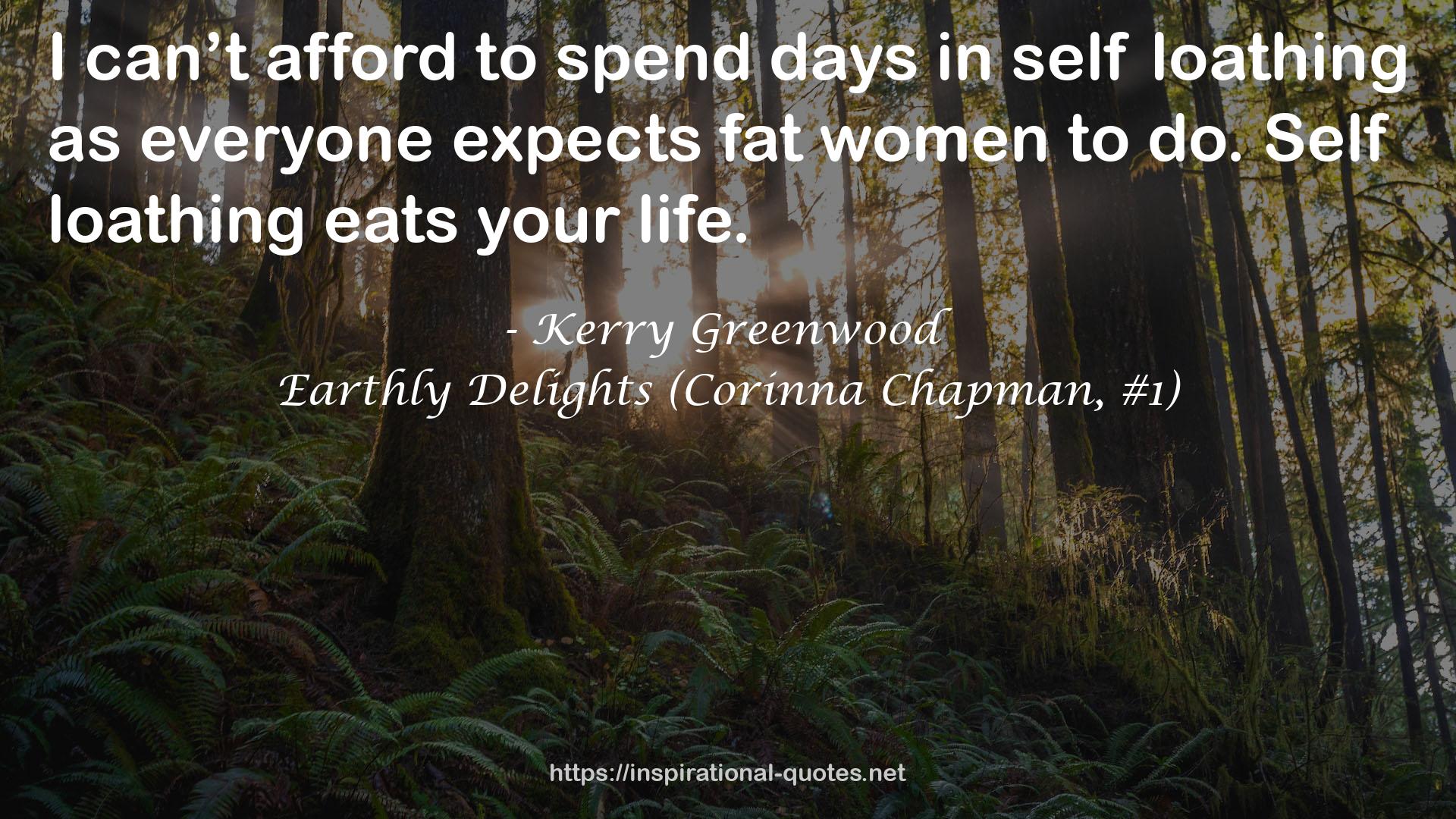 Earthly Delights (Corinna Chapman, #1) QUOTES